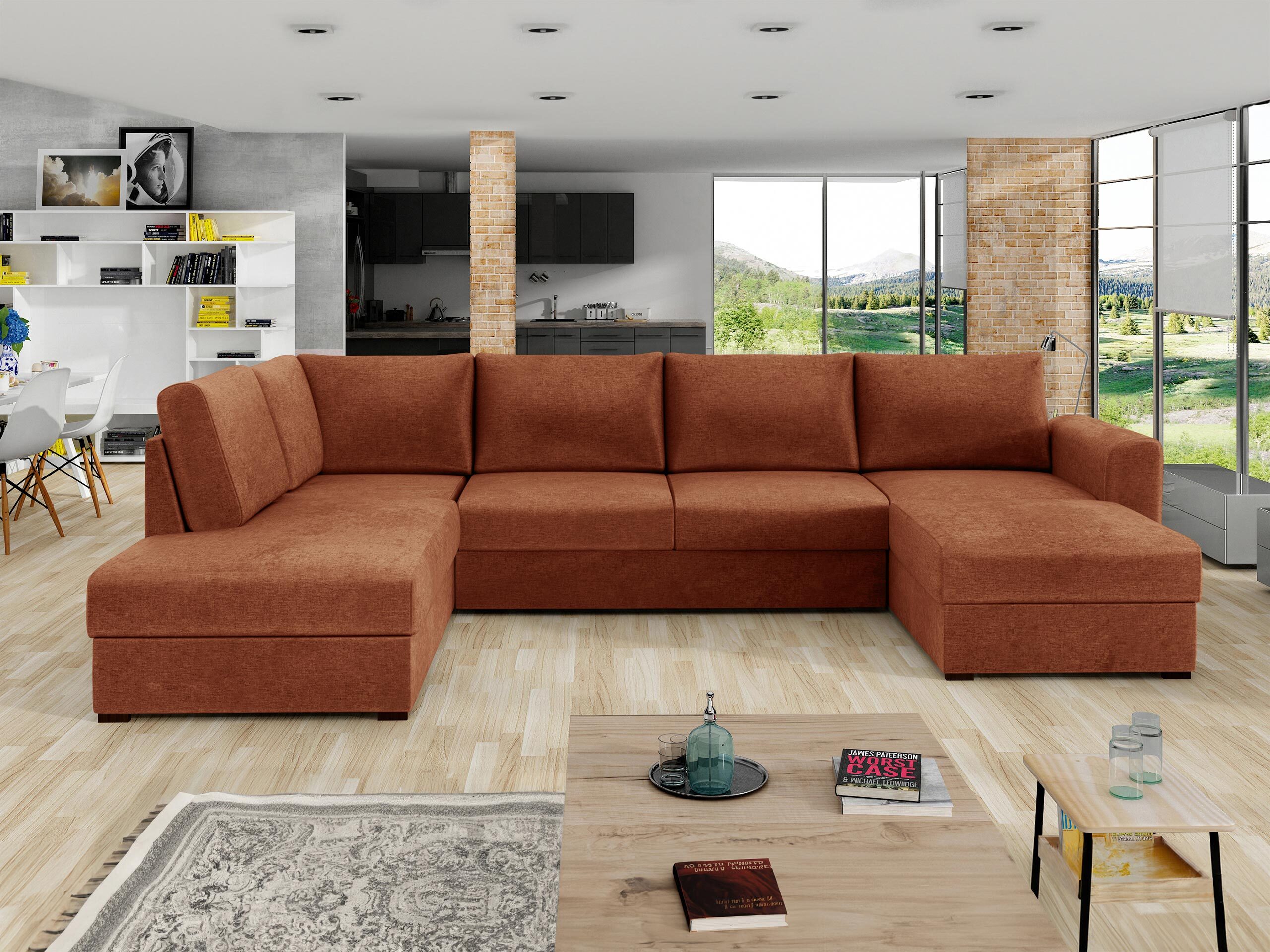 Corner sofa Comfivo Flumen (Clara 215.02)