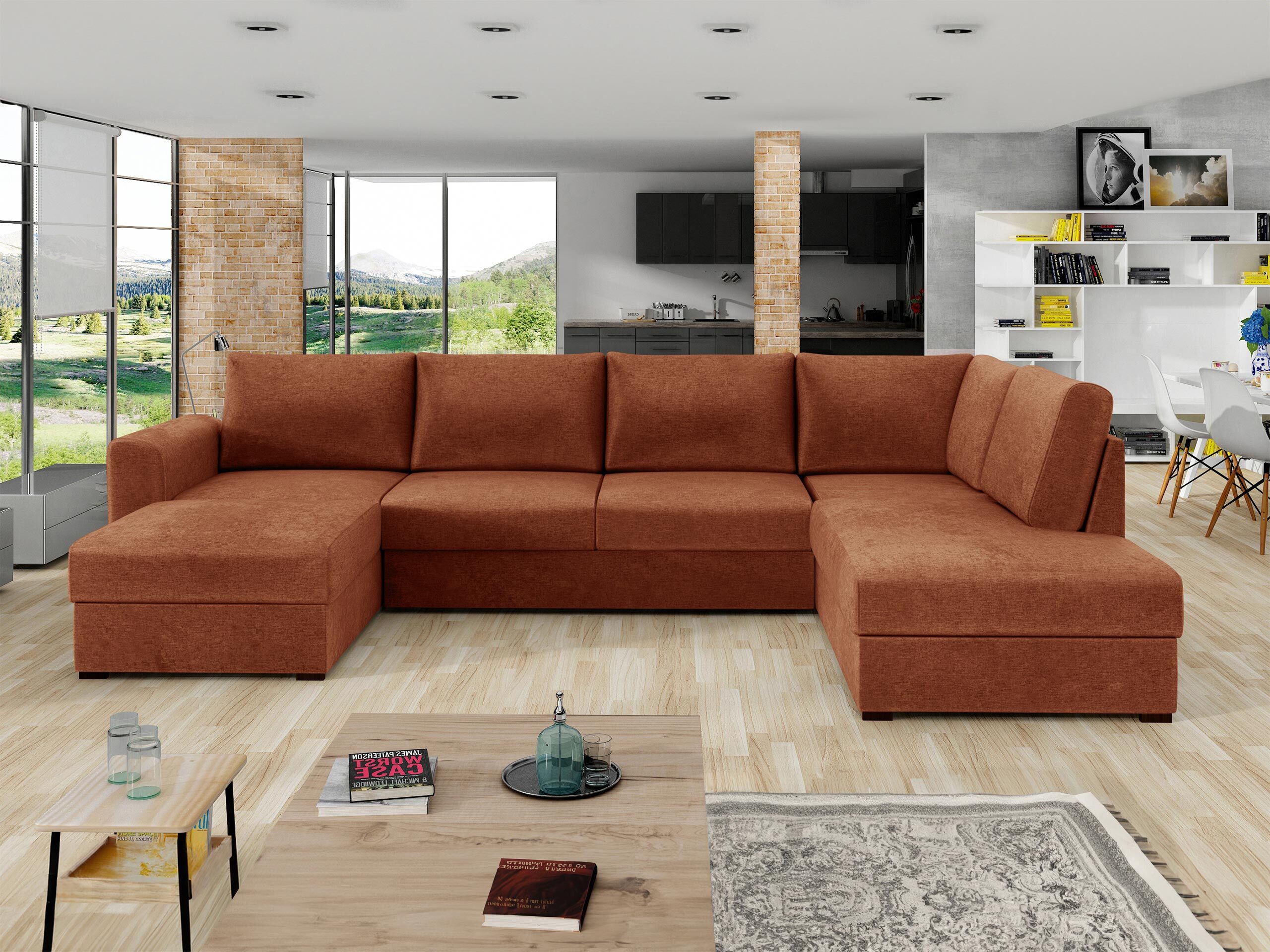 Corner sofa Comfivo Flumen (Clara 215.02)