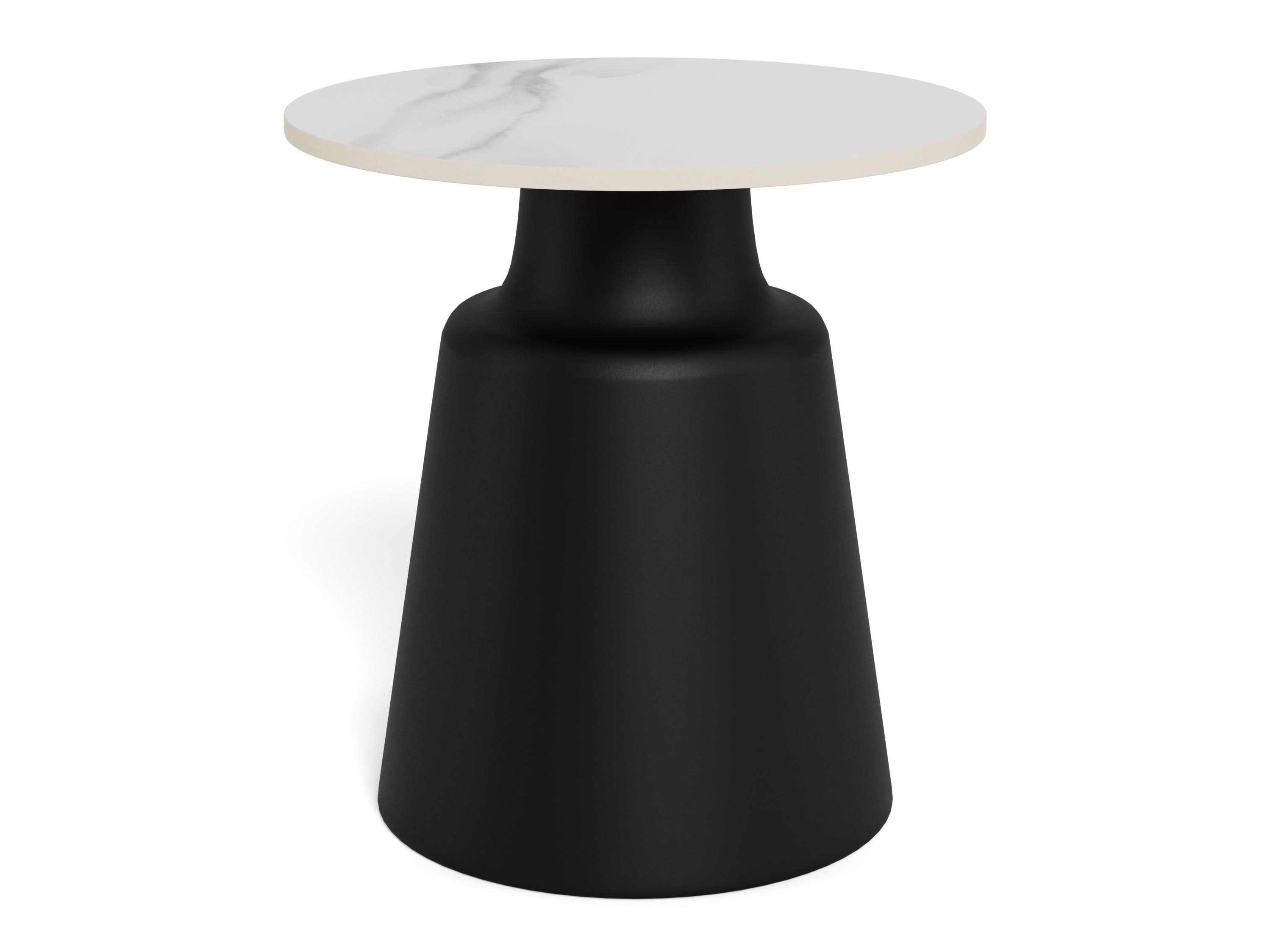 Side table Norsica 1047 (White + Black)