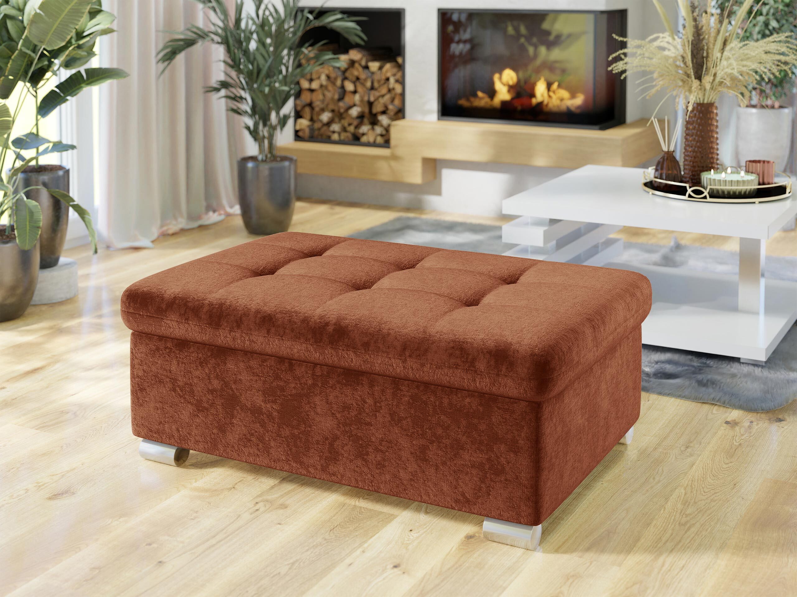 Upholstered bench Comfivo Gemma I (Clara 215.02)