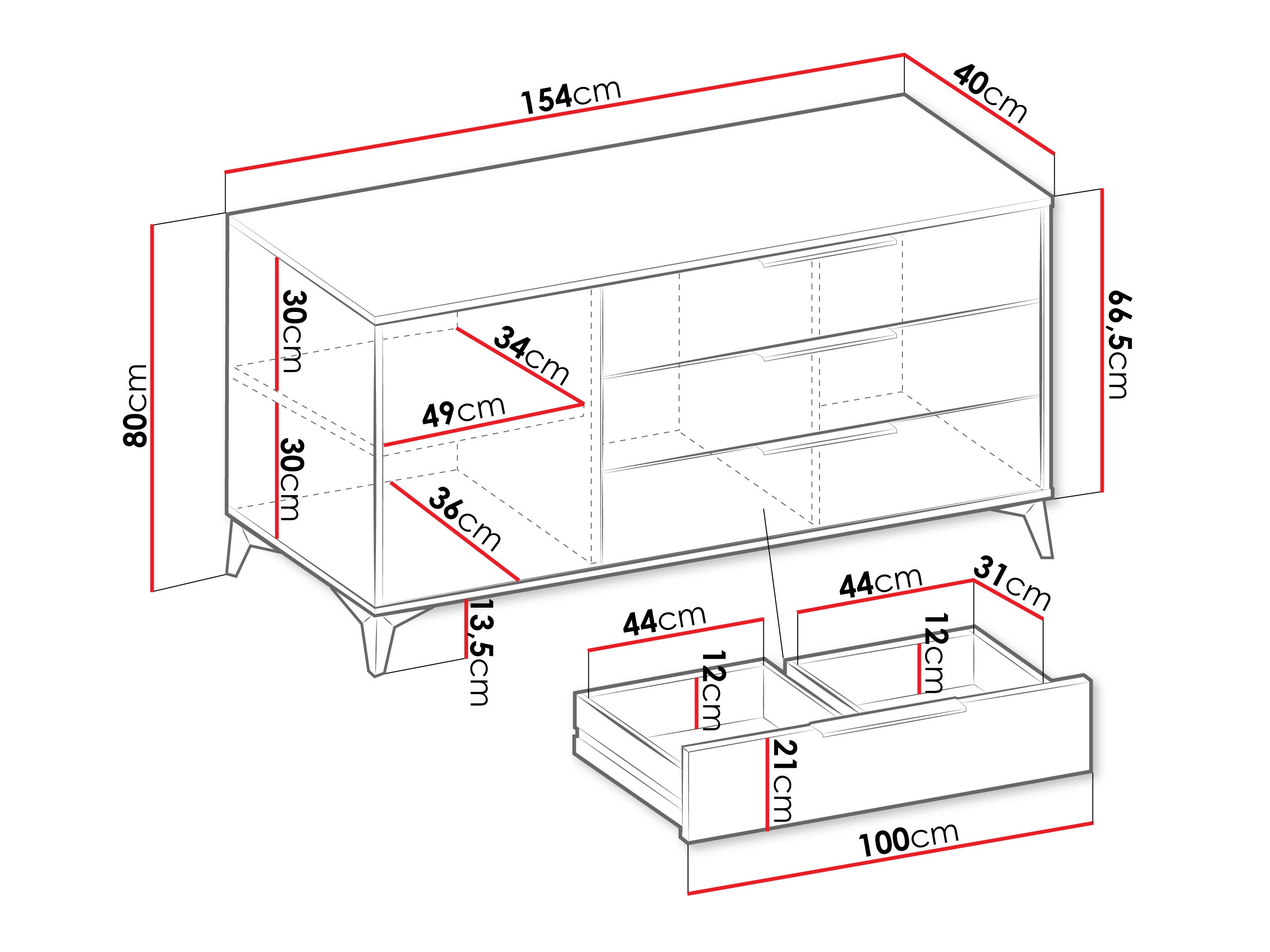 Chest of drawers Comfivo Citrus III