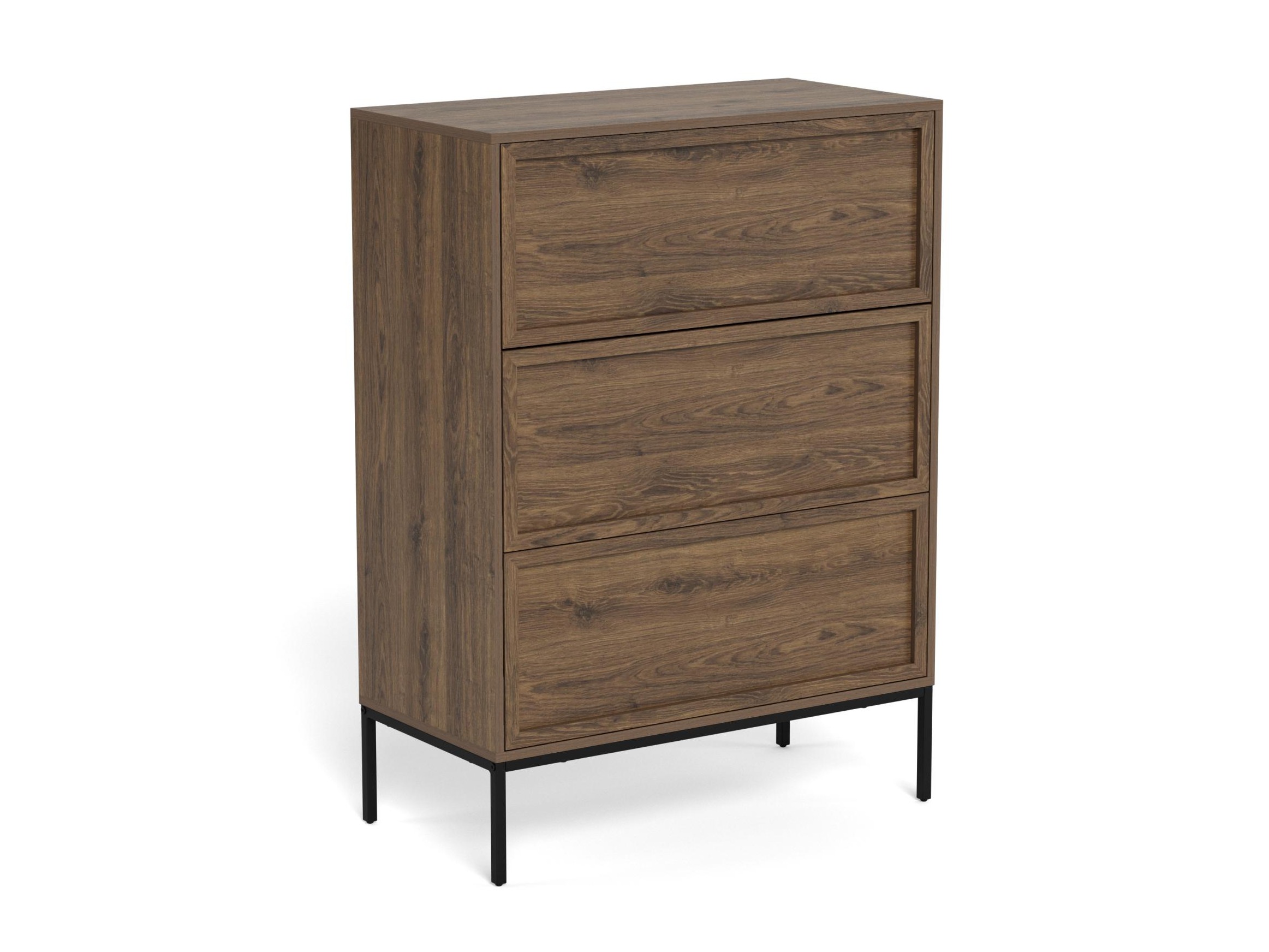 Chest of drawers Norsica 1049 (Dark oak)
