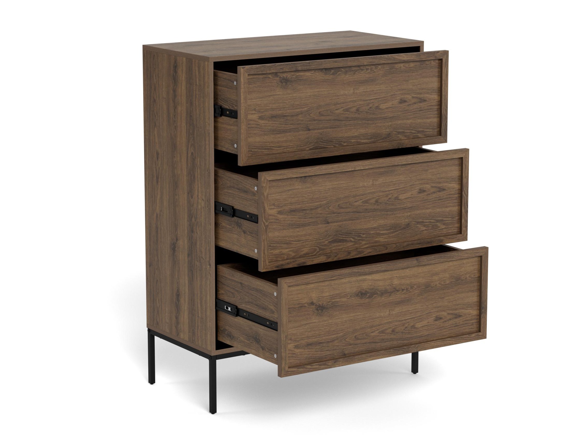 Chest of drawers Norsica 1049 (Dark oak)