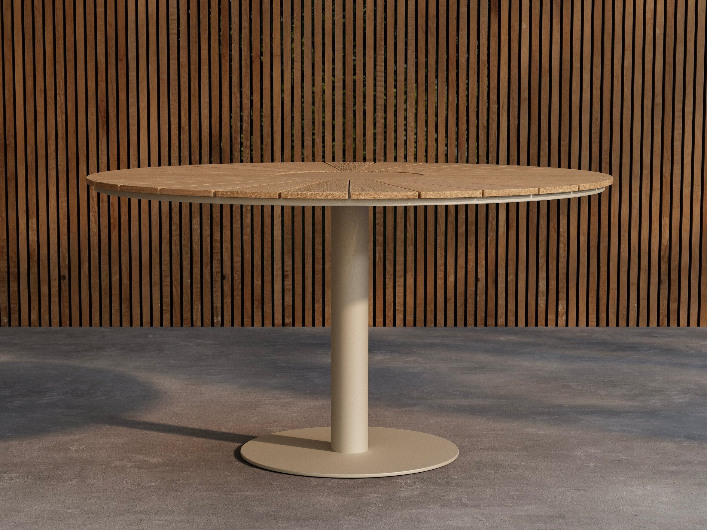 Outdoor table Dallas 5166 (Beige + Teak)