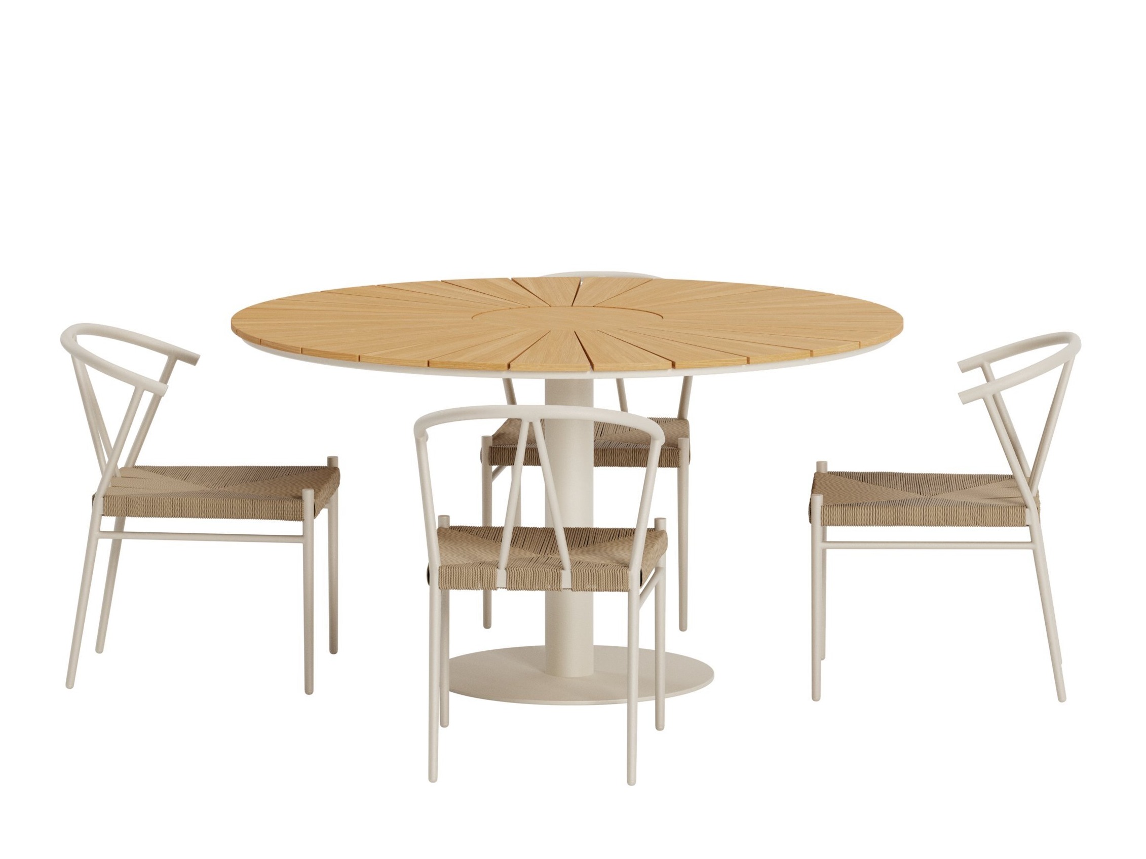 Table and chairs set Dallas 5167