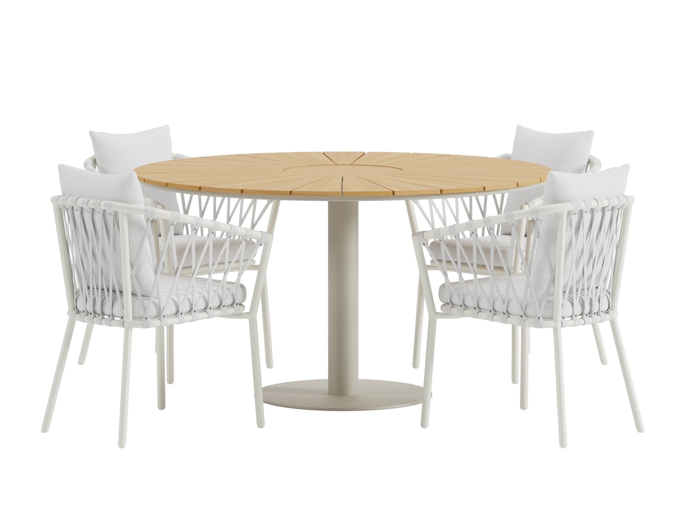 Table and chairs set Dallas 5168