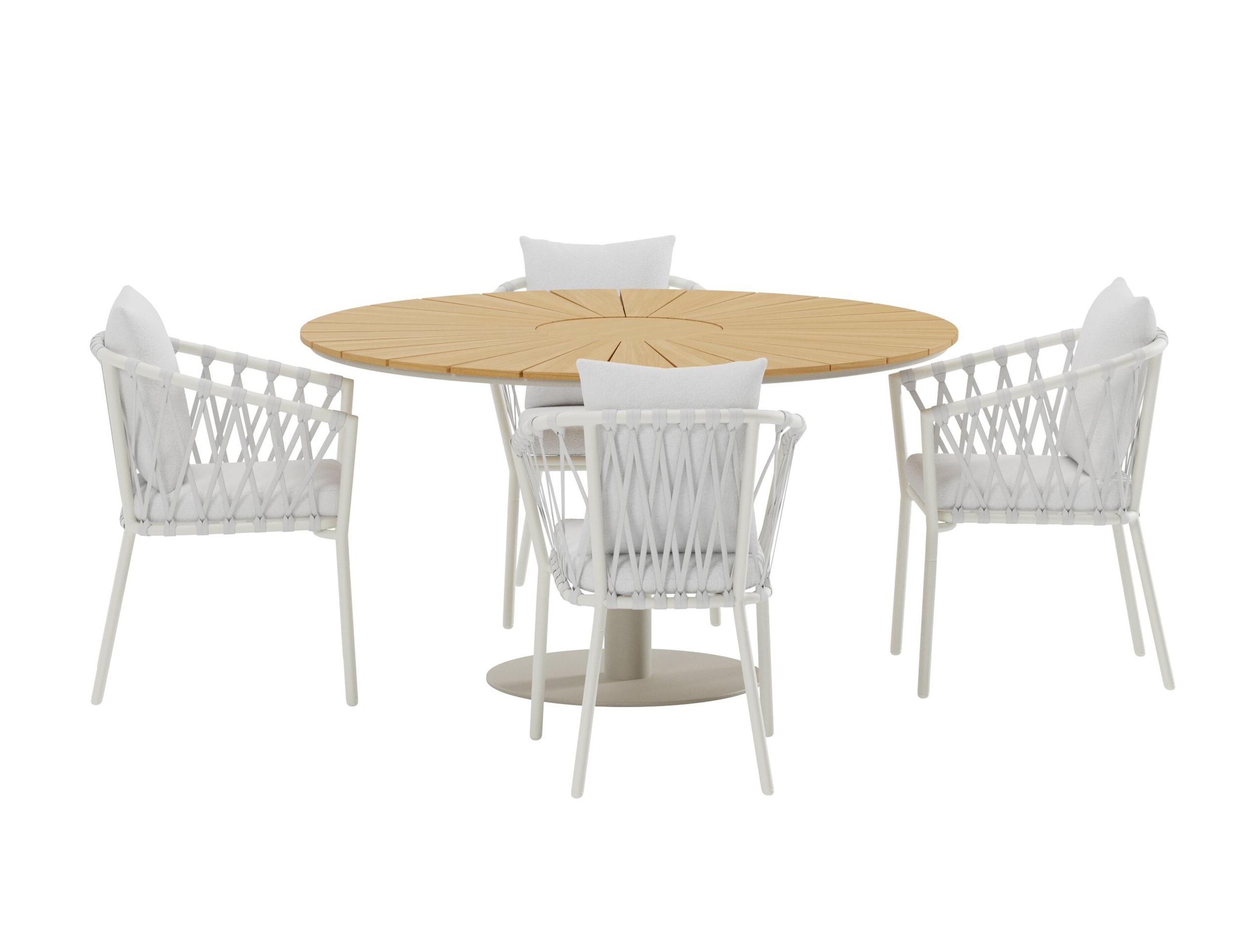 Table and chairs set Dallas 5168