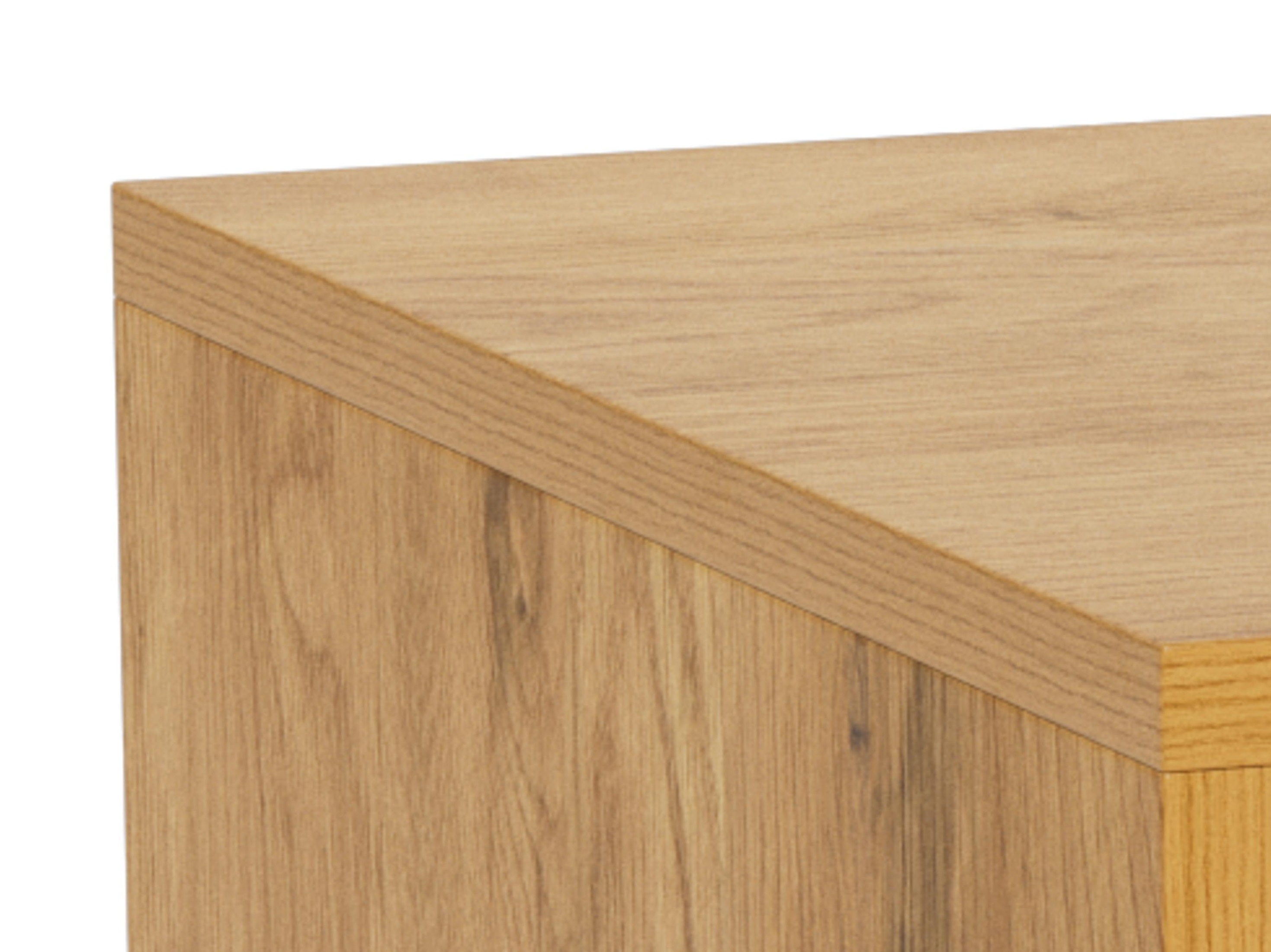 Bedside table Norsica 1050 (Black + Wild oak)