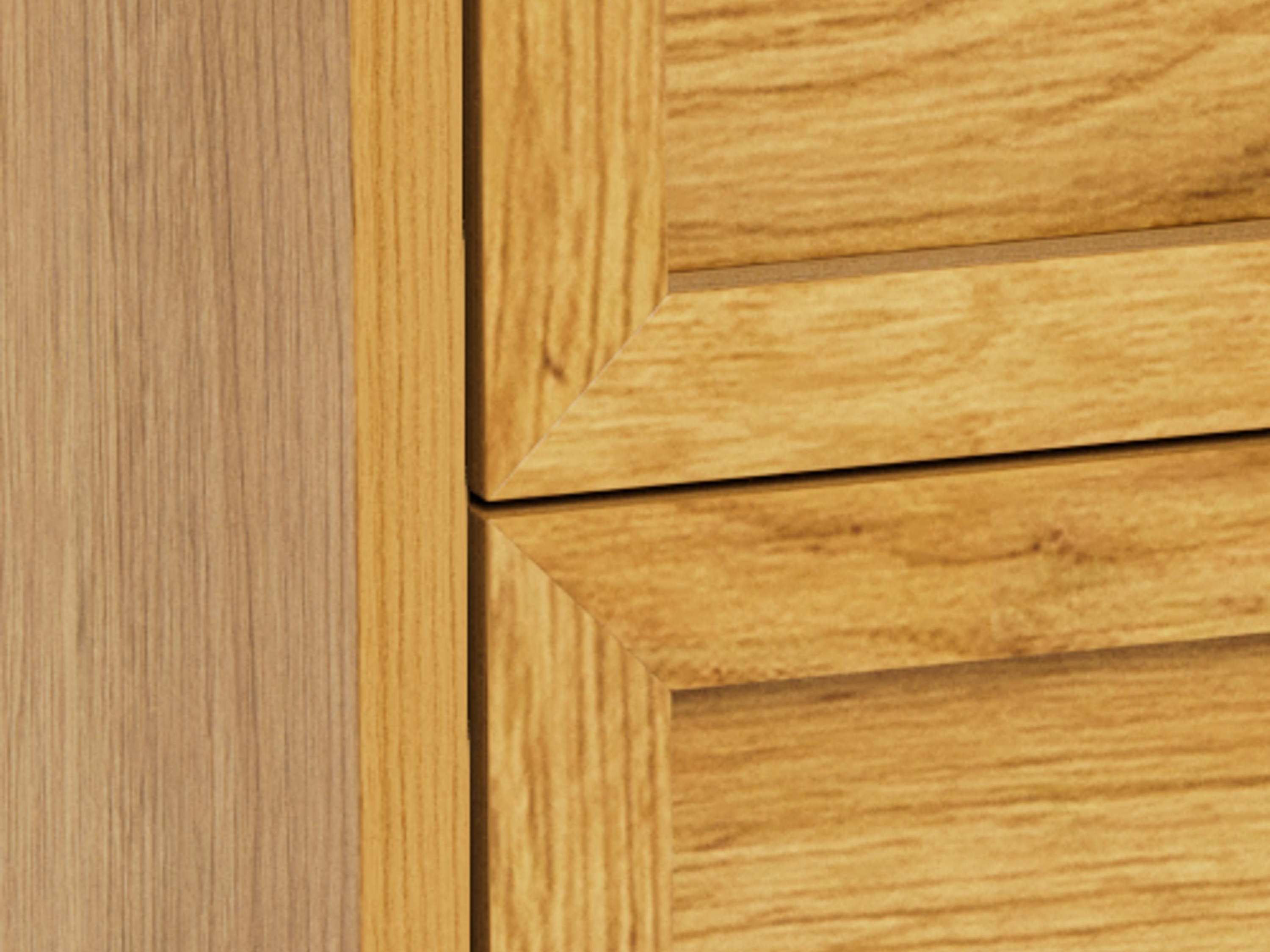 Bedside table Norsica 1050 (Black + Wild oak)