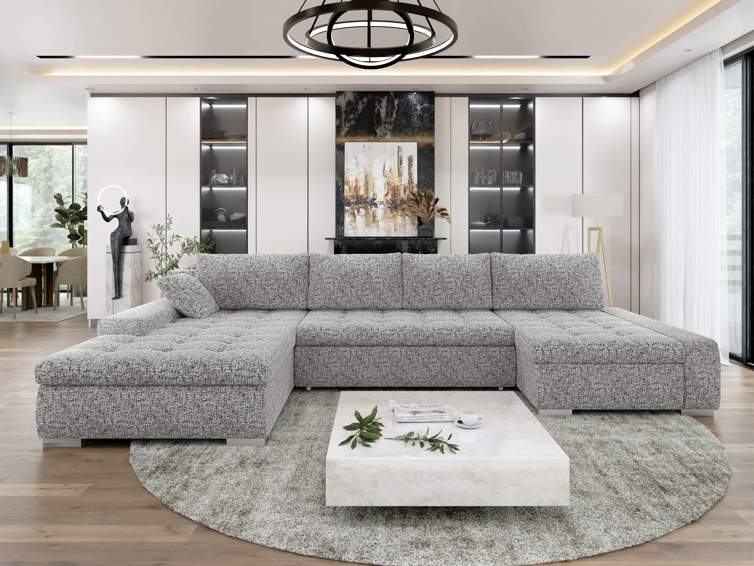 Corner sofa Comfivo Oliva (Bella 65)