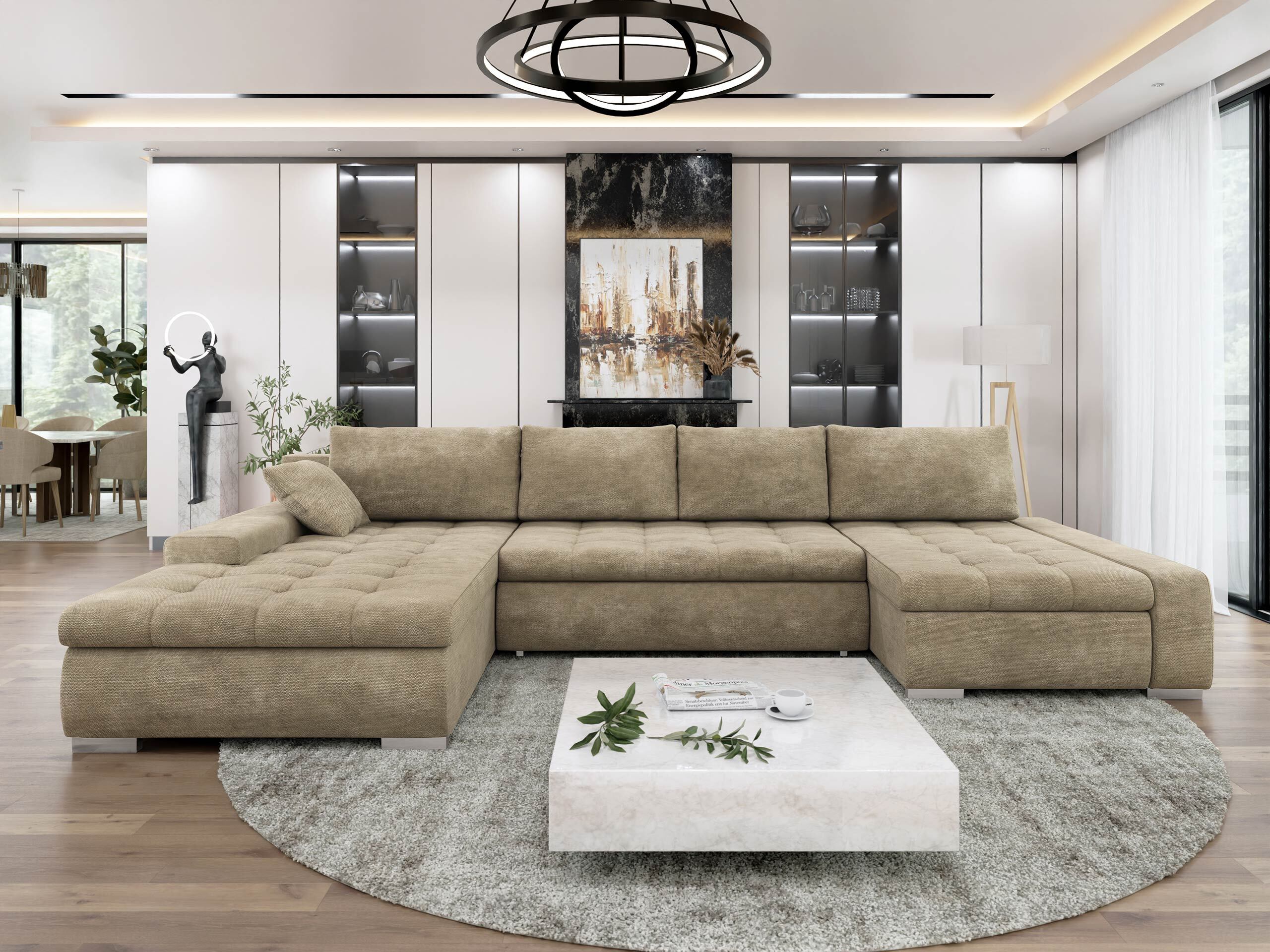 Corner sofa Comfivo Oliva (Lumo 30)