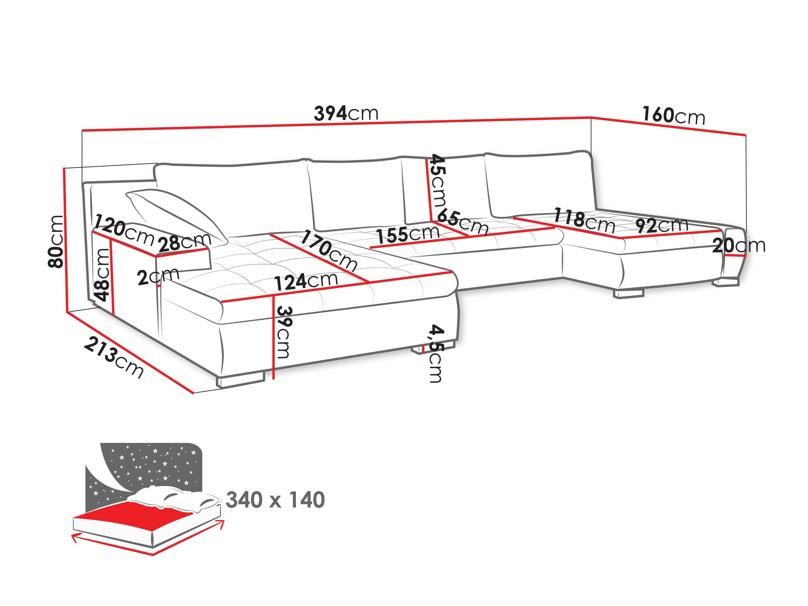 Corner sofa Comfivo Oliva (Nazar 225.02)