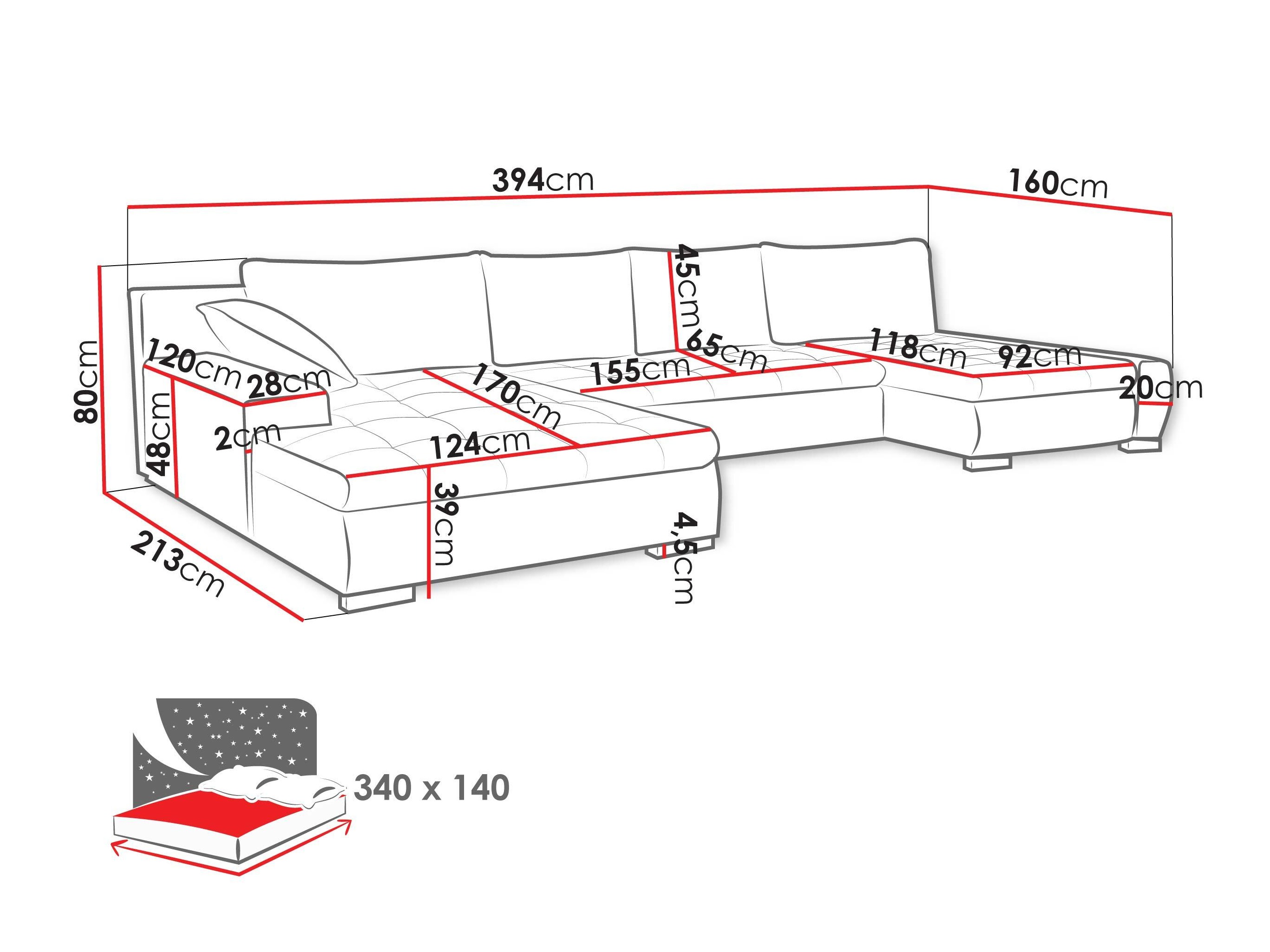 Corner sofa Comfivo Oliva (Wave 09)