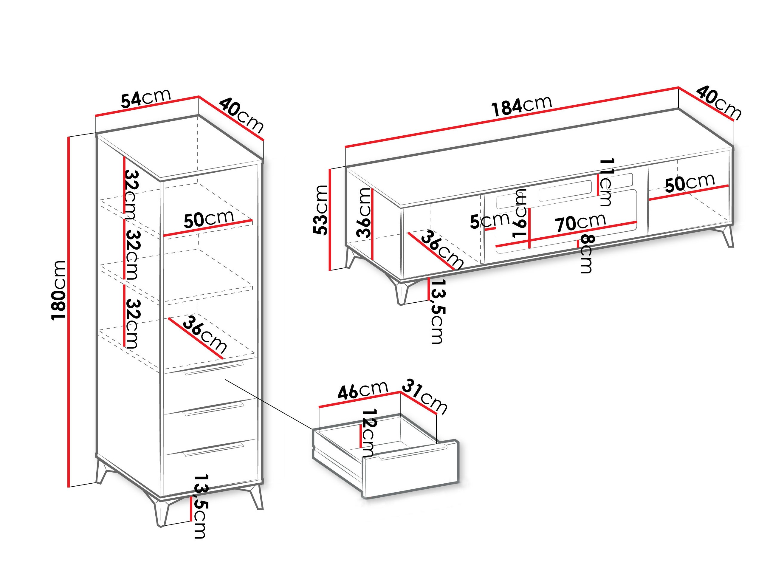 Living room set Comfivo Enoteo 110