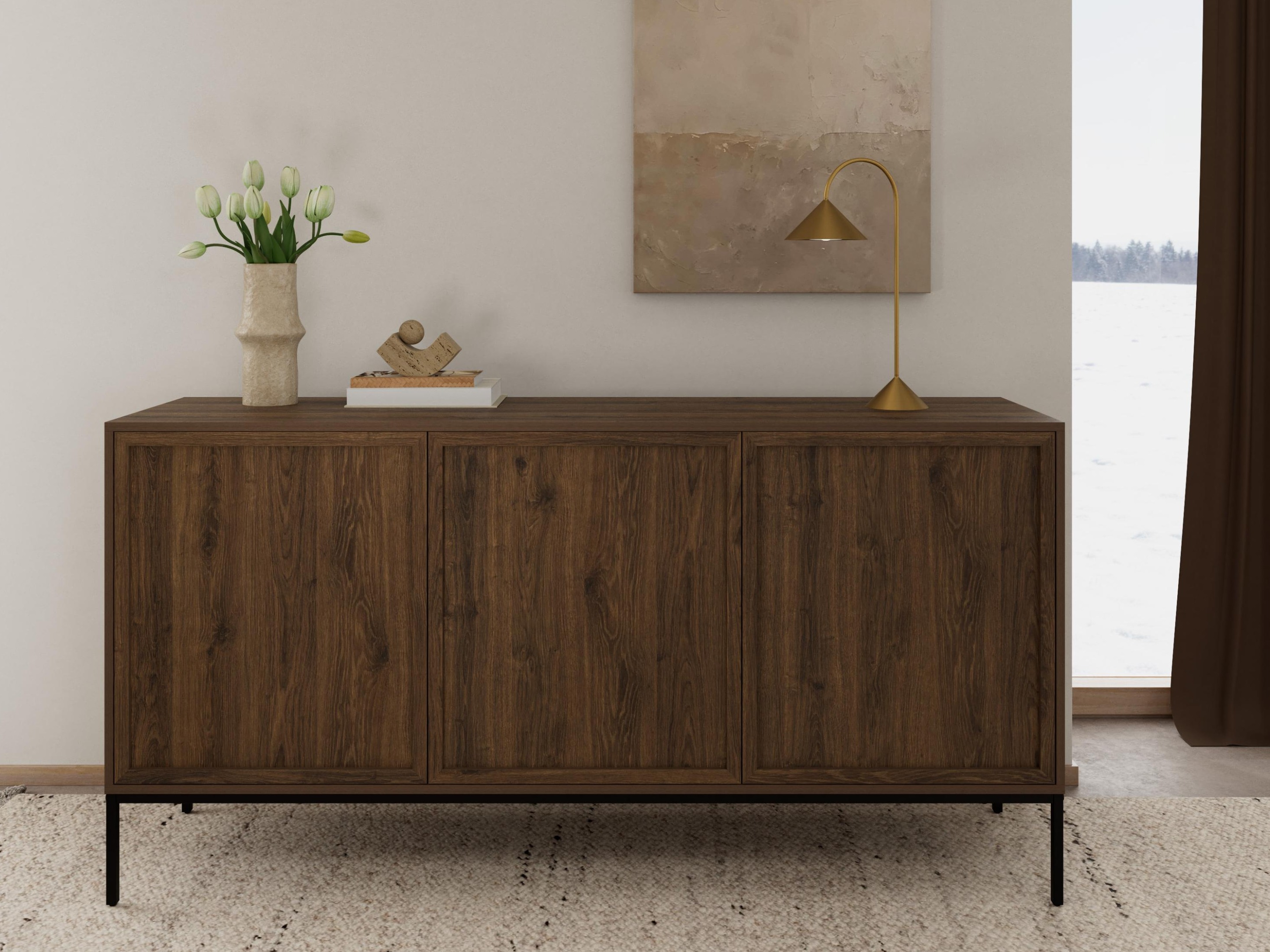 Sideboard Norsica 1051 (Dark oak)