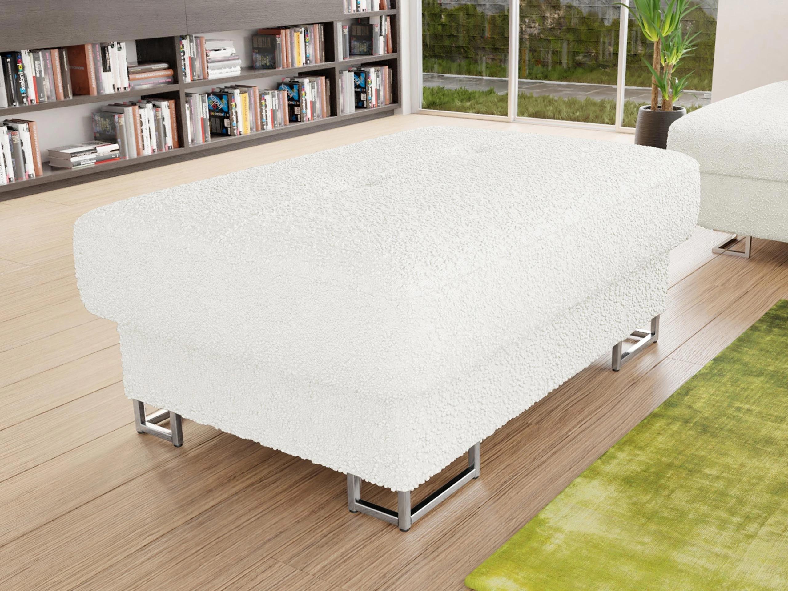 Upholstered bench Comfivo 238 (Boucle Abriamo 04)