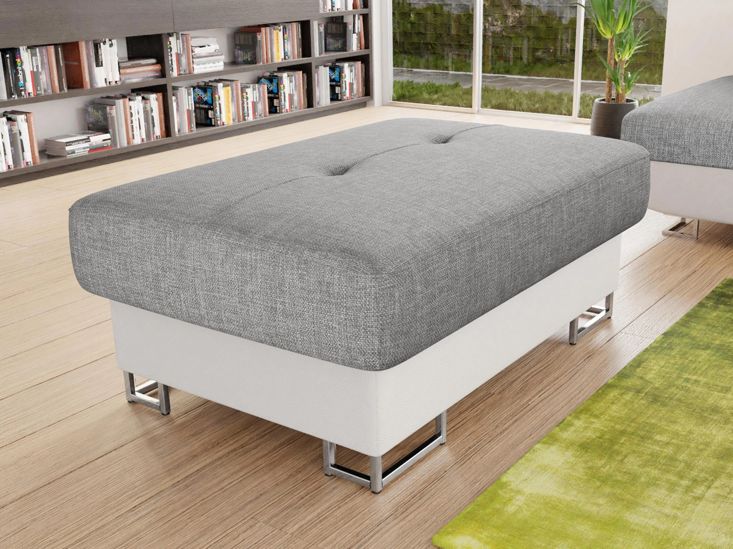 Upholstered bench Comfivo Ruta (Soft 017 + Lux 05)