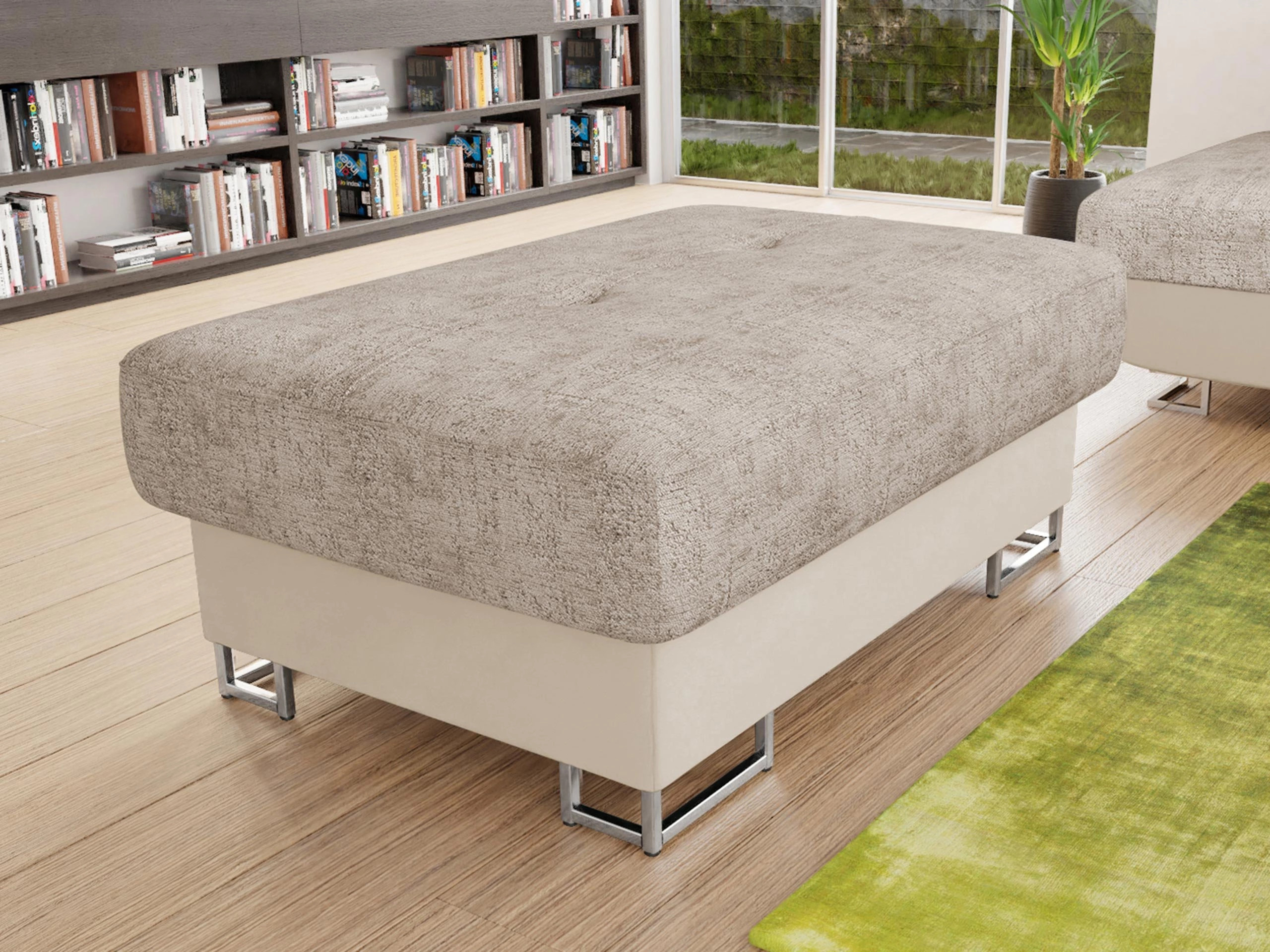 Upholstered bench Comfivo Ruta (Venus Velvet 2927 + Miu 2041)