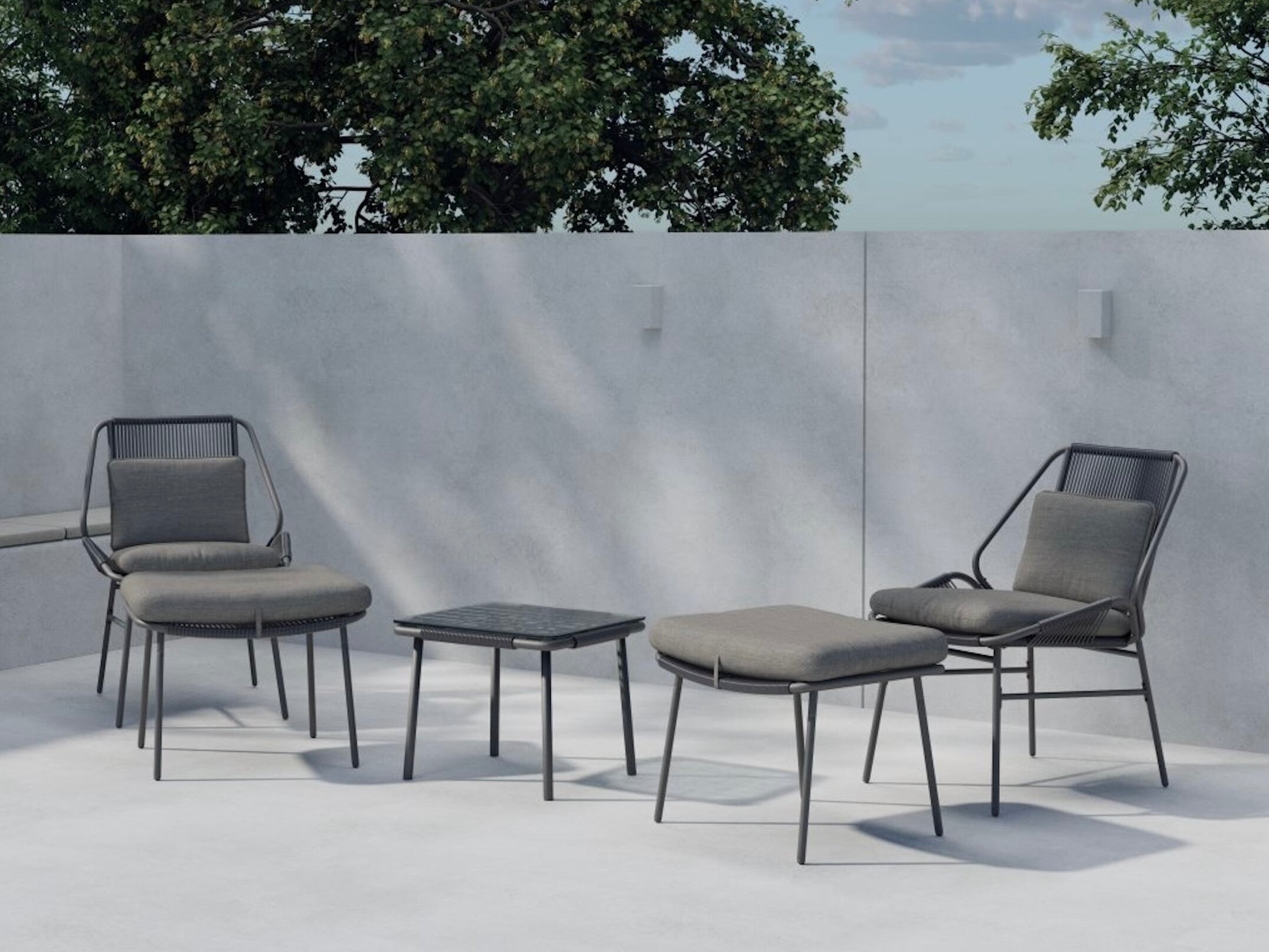 Balcony furniture set Dallas 5170