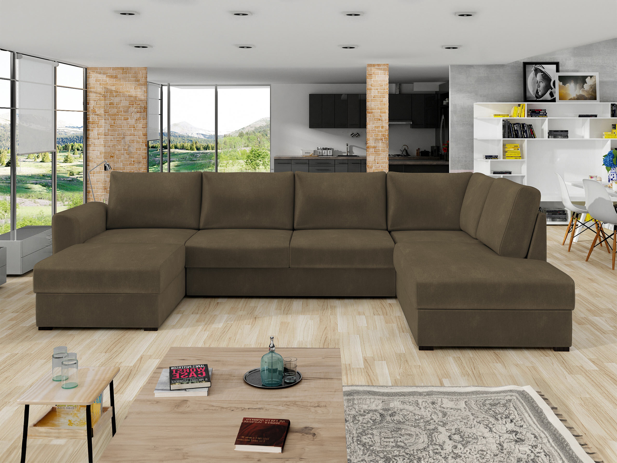 Corner sofa Comfivo Flumen (Wave 09)