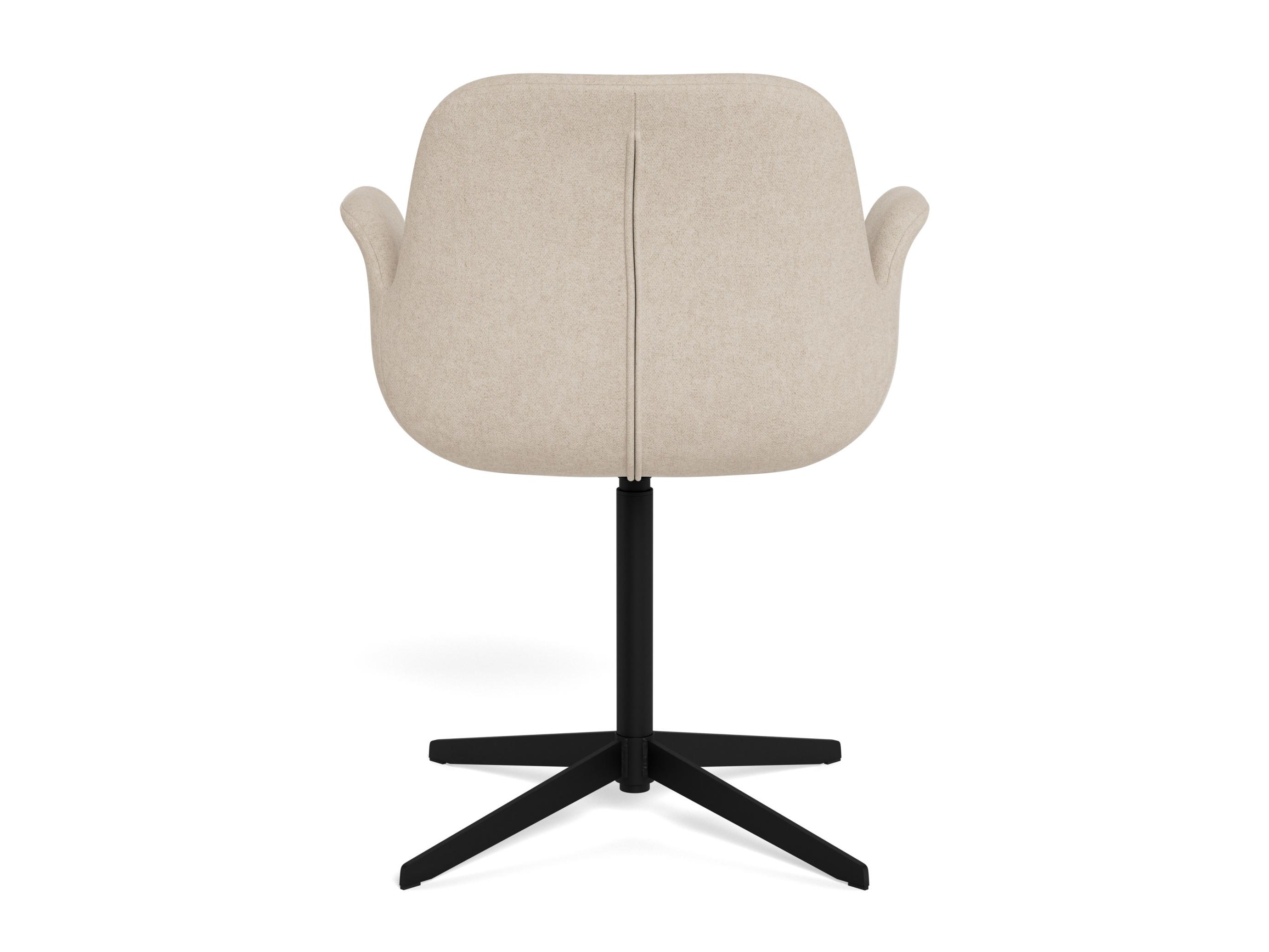 Chair Norsica 1058 (Black + Light brown)