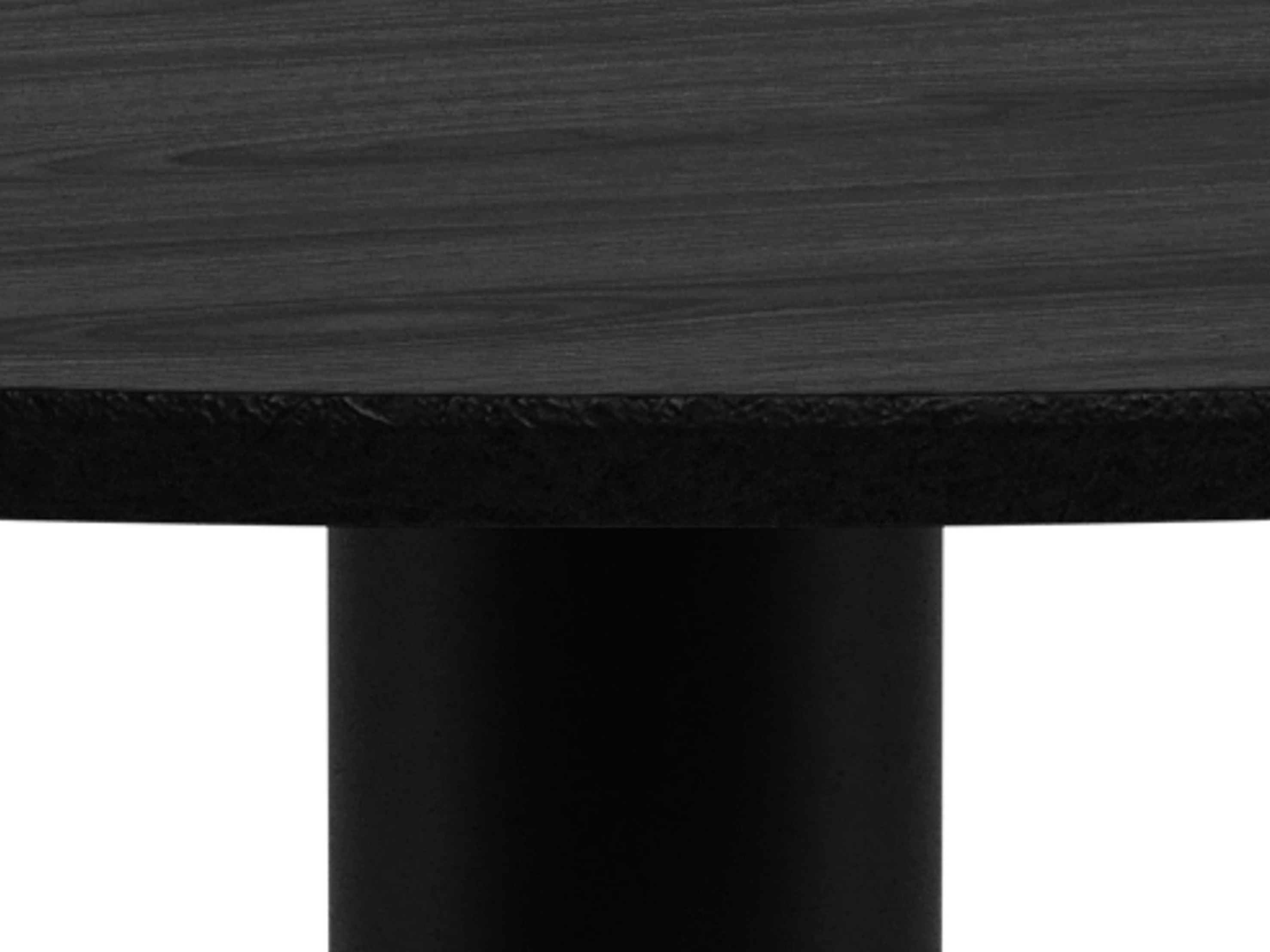 Table Norsica 1057 (Black + Black ash)