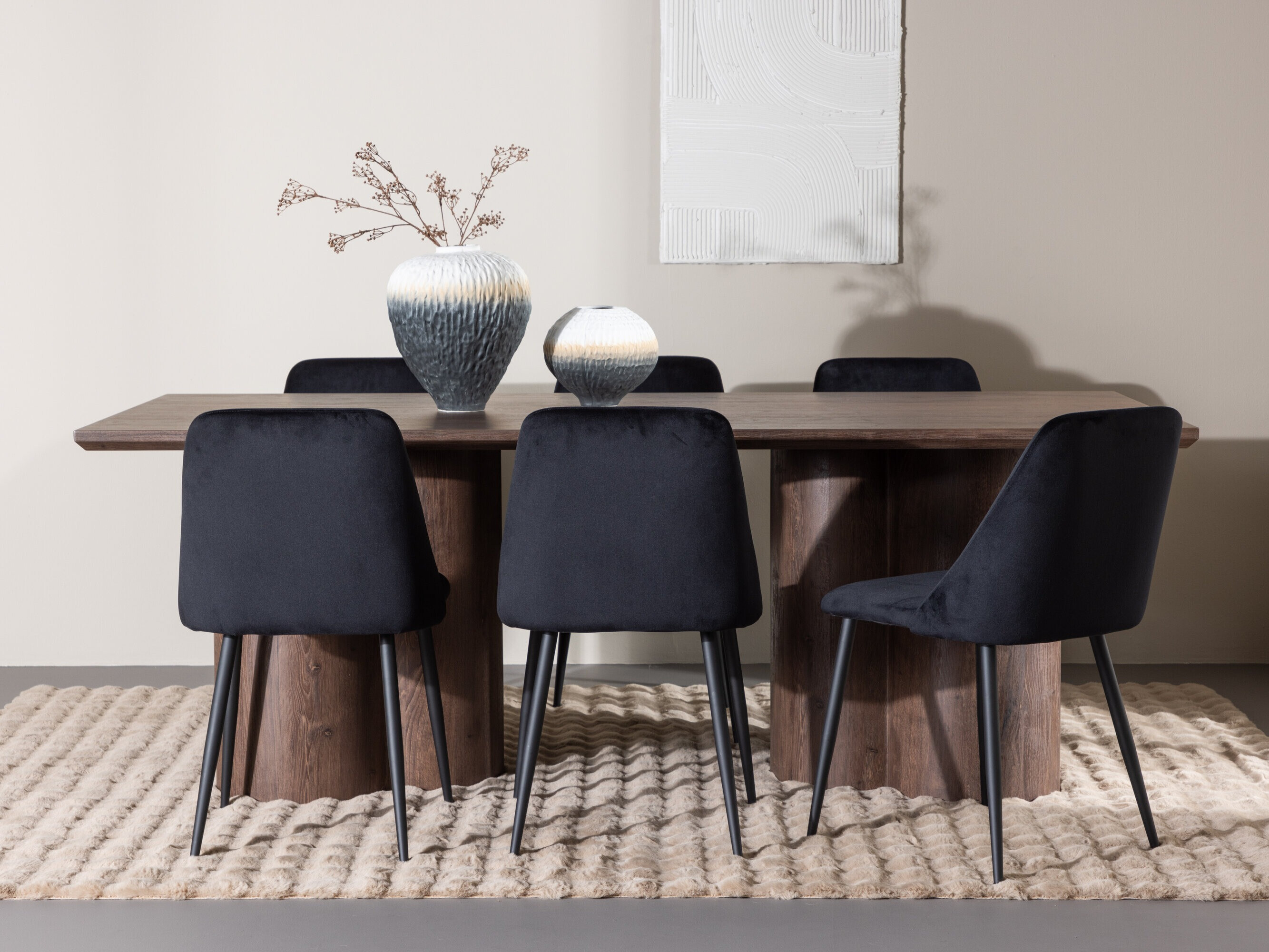 Dining set Dallas 5182 (Brown)
