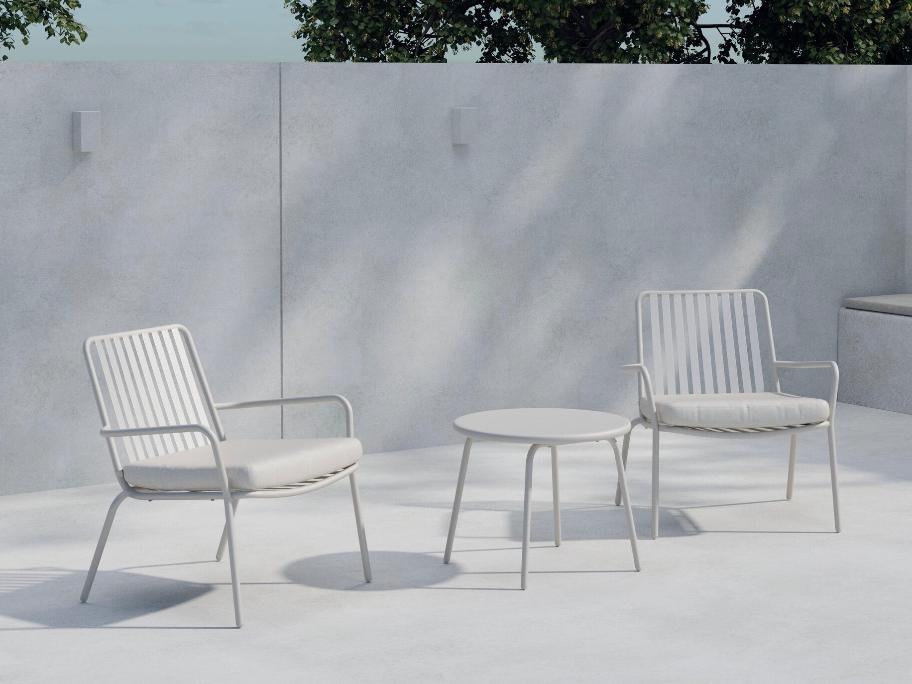 Balcony furniture set Dallas 5190 (Beige)
