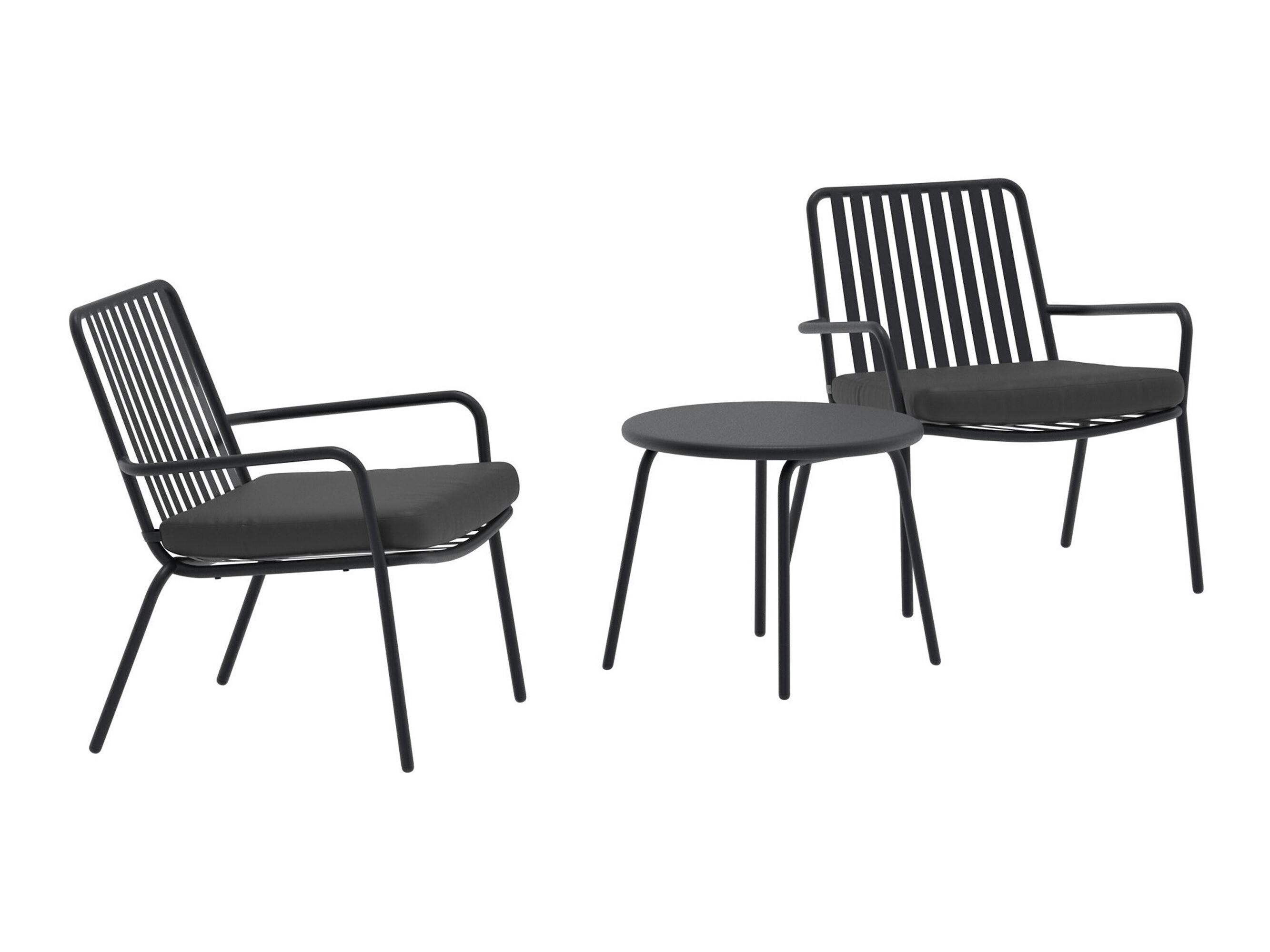 Balcony furniture set Dallas 5190 (Black)