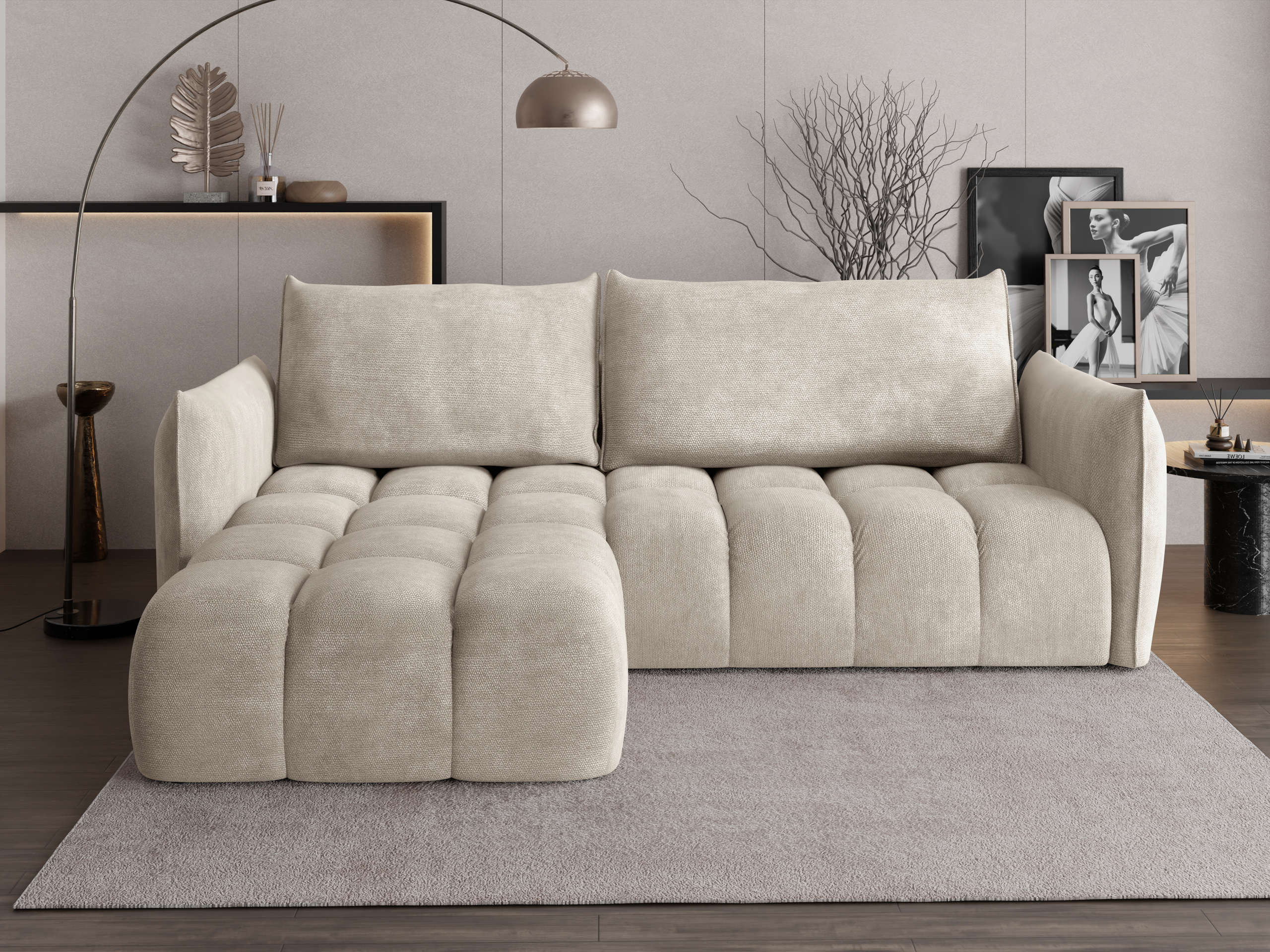 Corner sofa Naturis (Lumo 55)