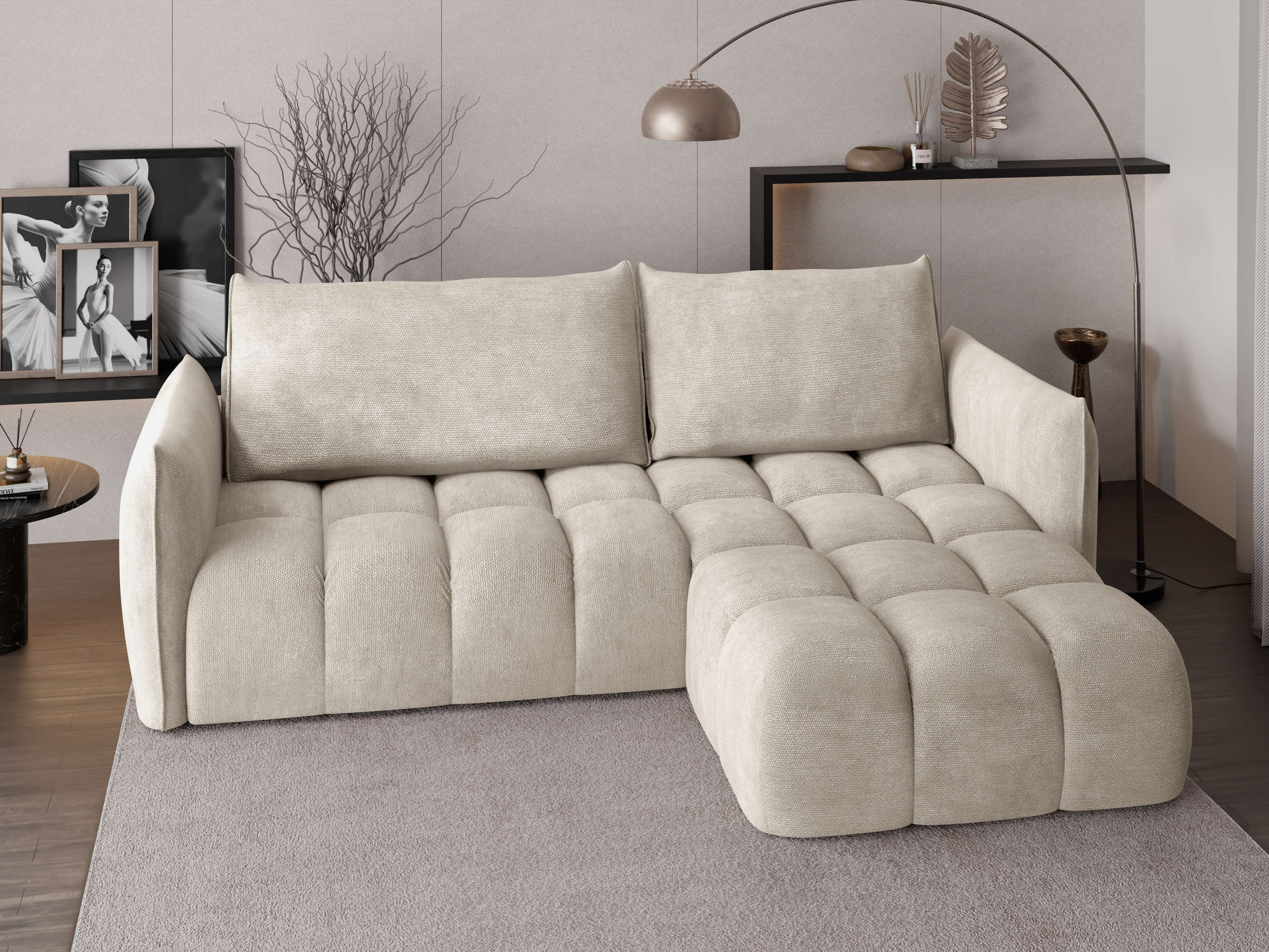 Corner sofa Naturis (Lumo 55)
