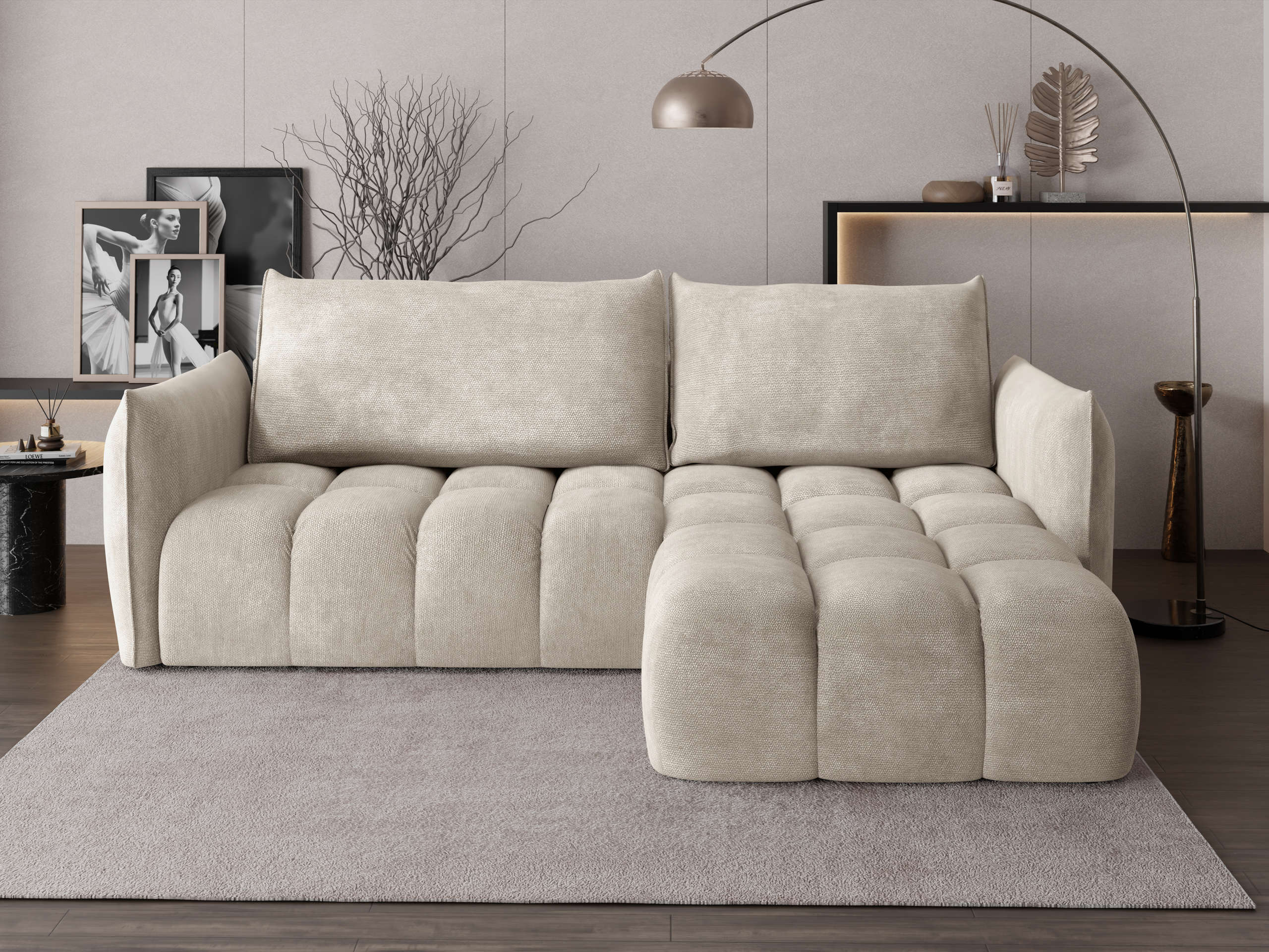 Corner sofa Naturis (Lumo 55)