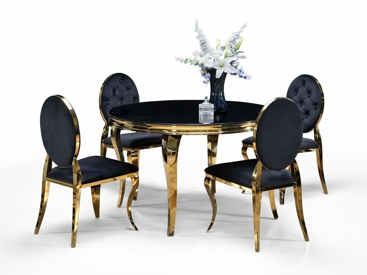 Dining set Houston 1828 (Black)