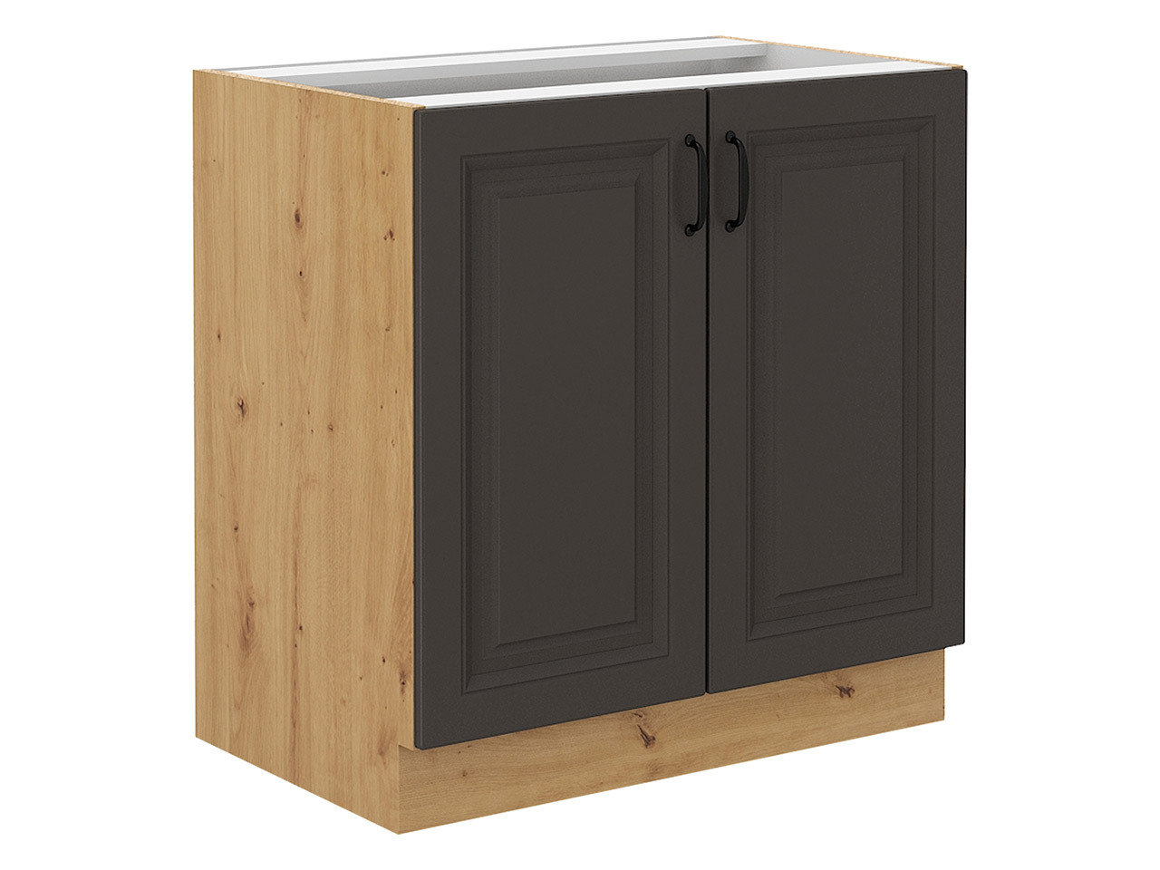 Modular cabinet with doors Retro Grey 119