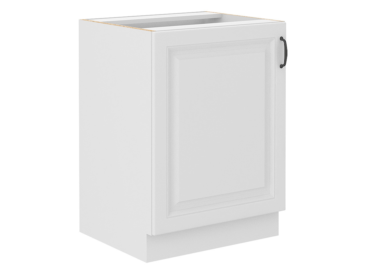 Modular cabinet with doors Retro White 107