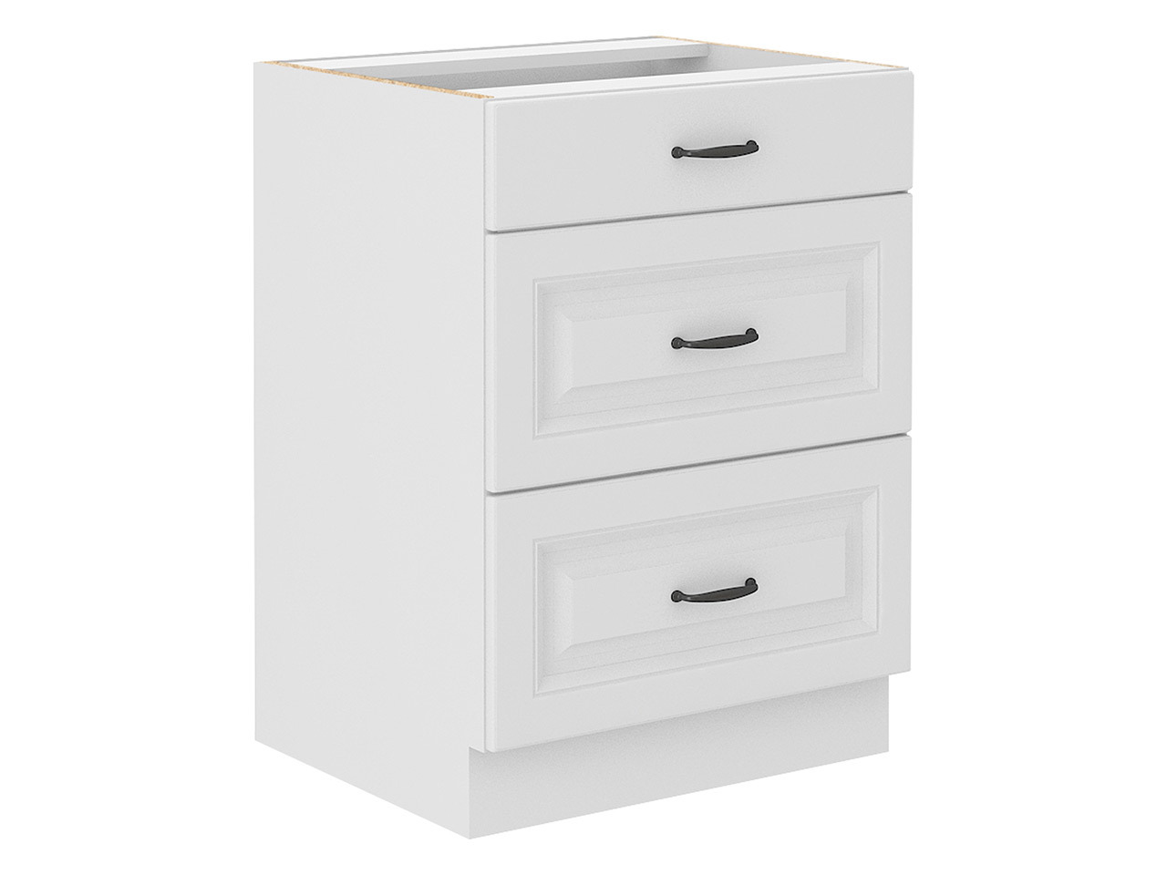 Modular cabinet with drawers Retro White 108