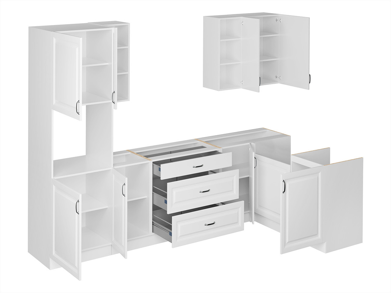 Modular kitchen set Retro White 148