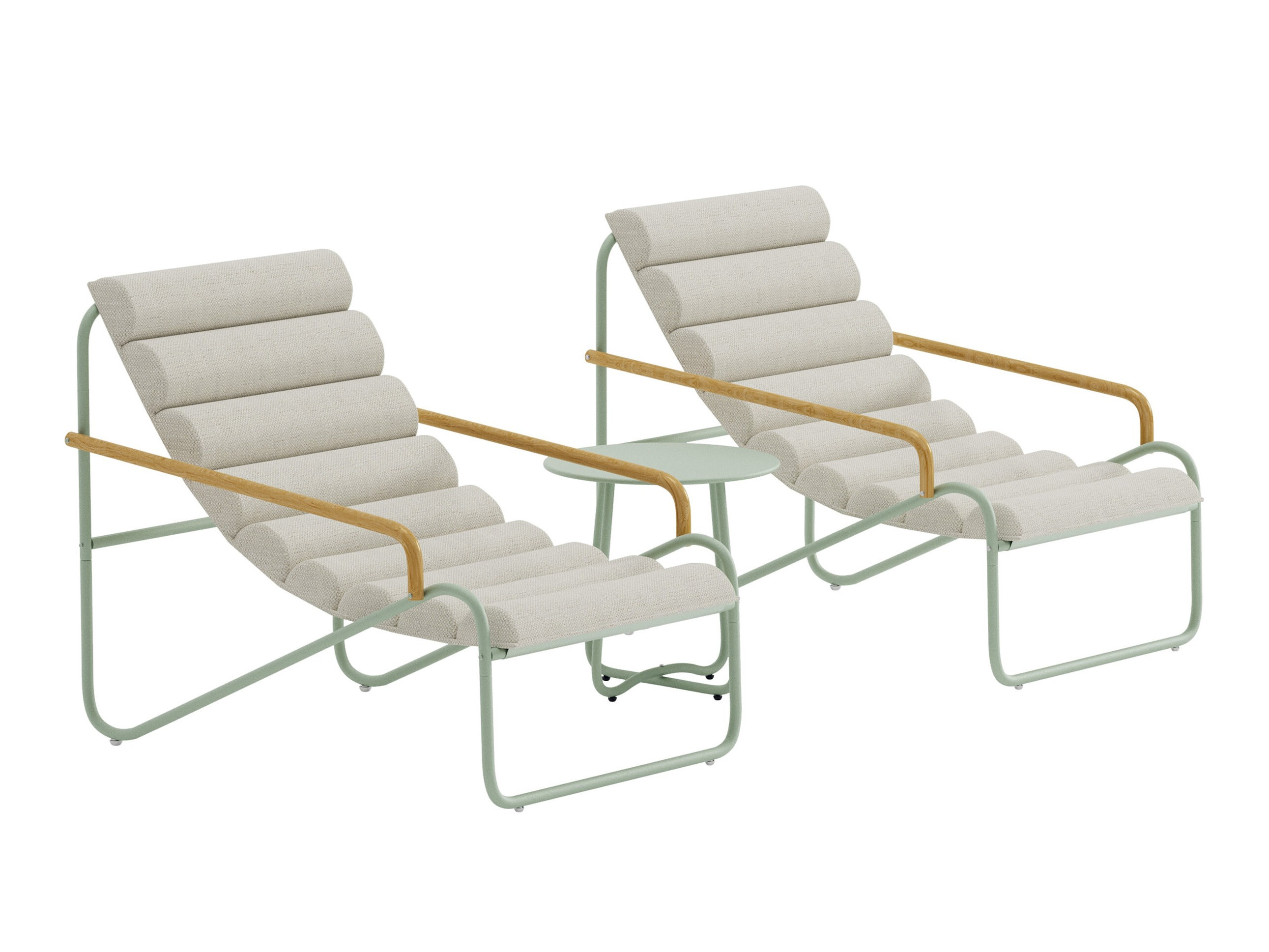 Balcony furniture set Dallas 5194 (Green)