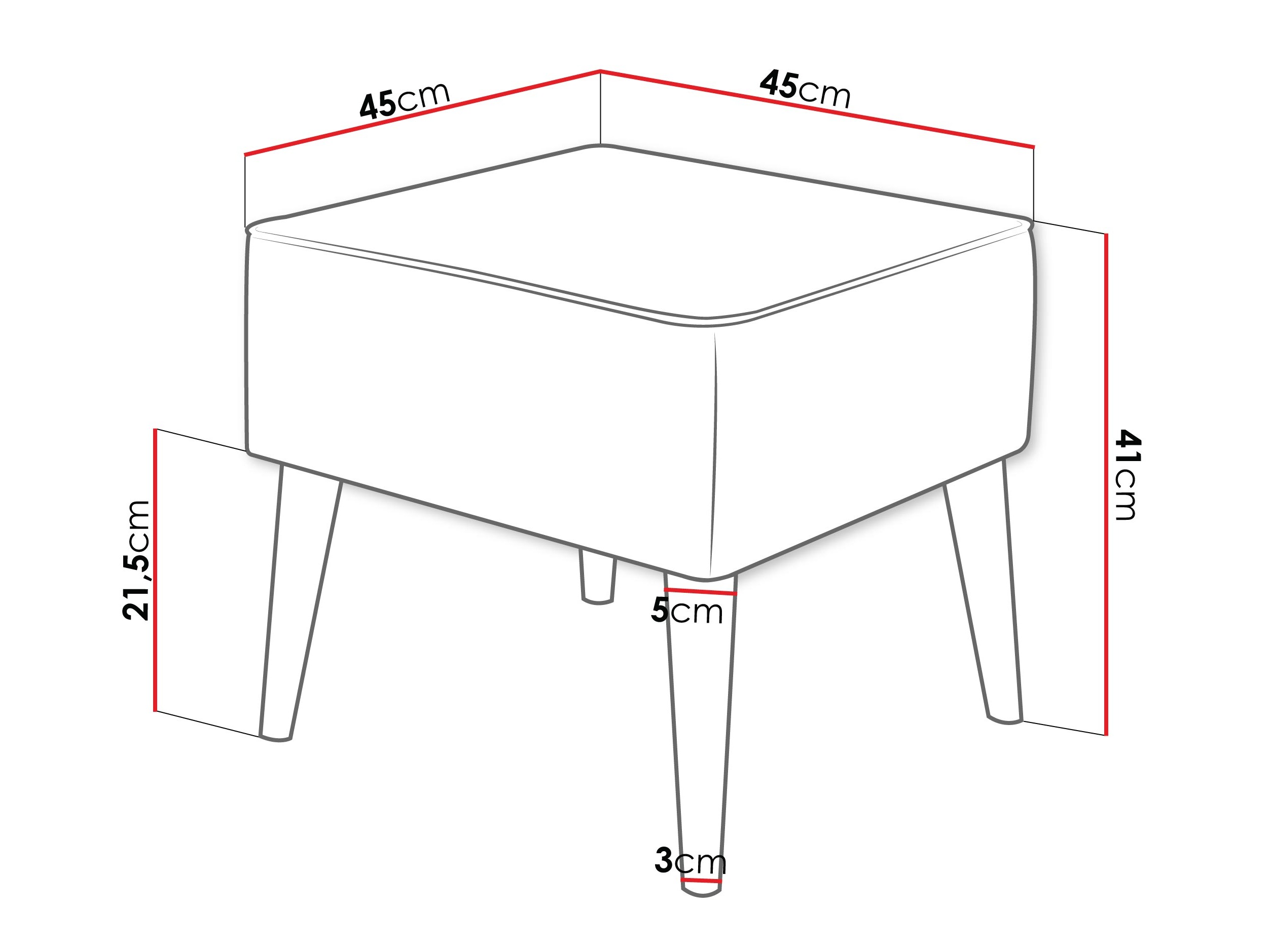 Ottoman Comfivo Ulmus V (Lambi 04)