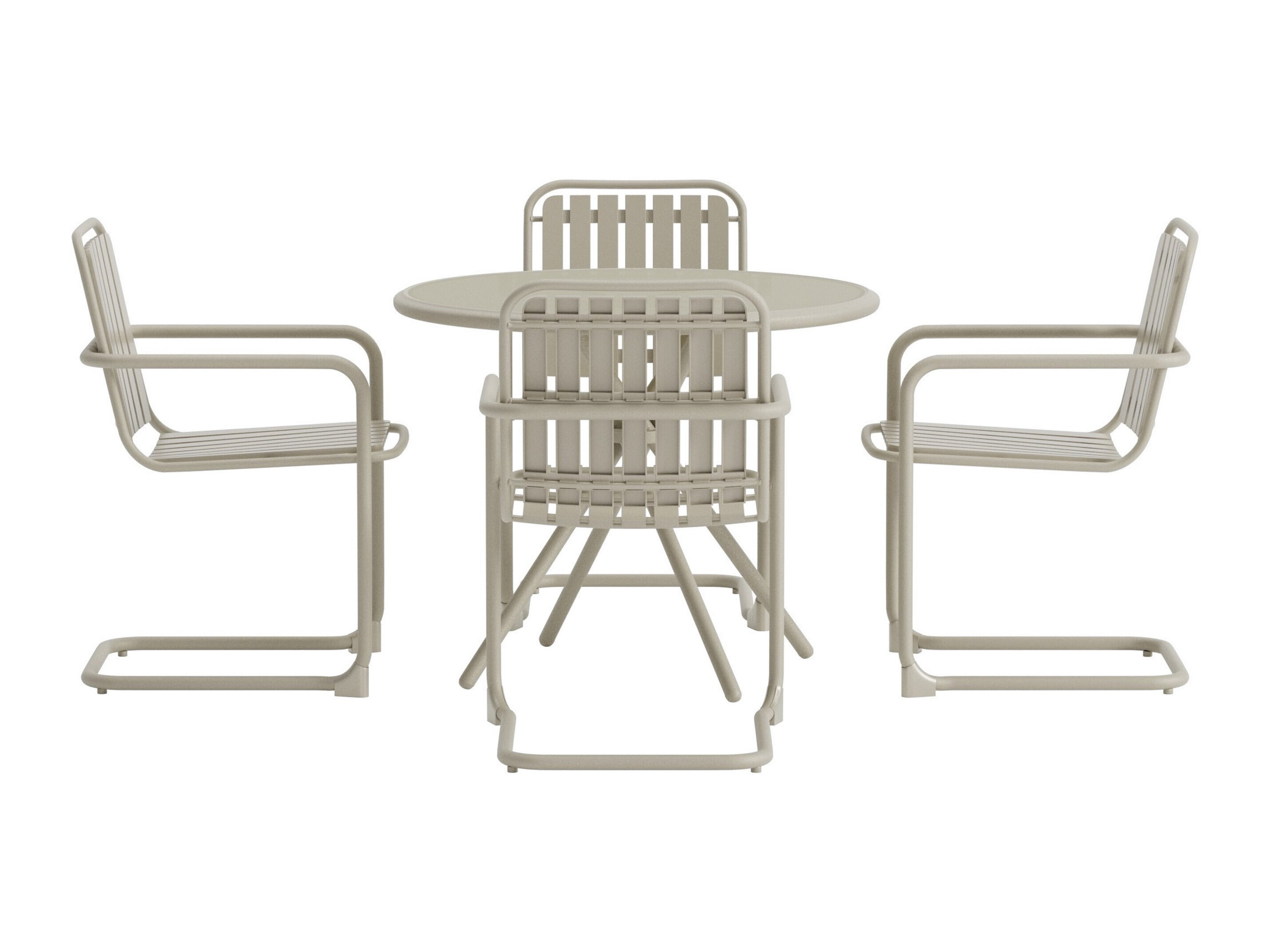 Table and chairs set Dallas 5192 (Beige)