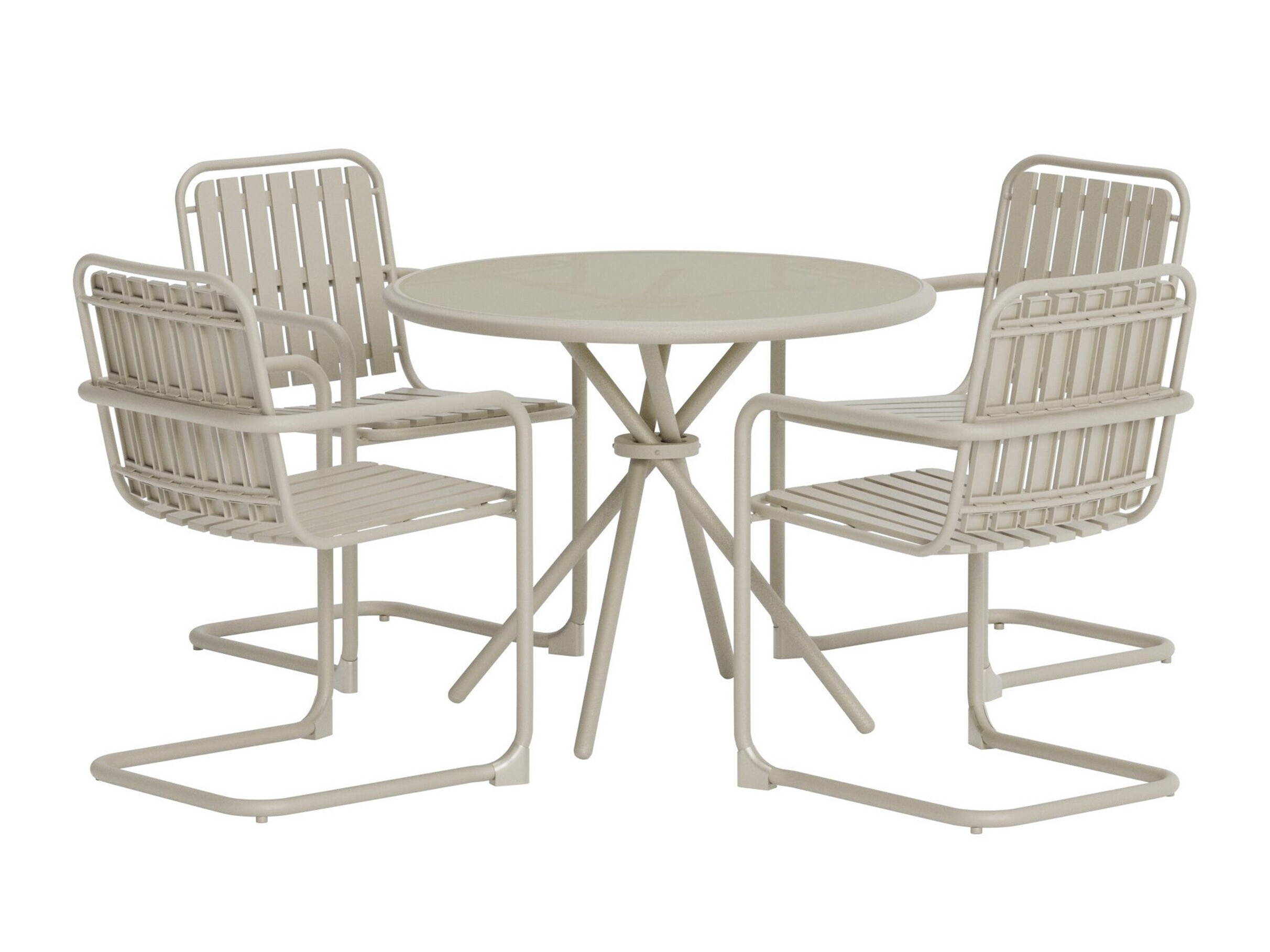 Table and chairs set Dallas 5192 (Beige)