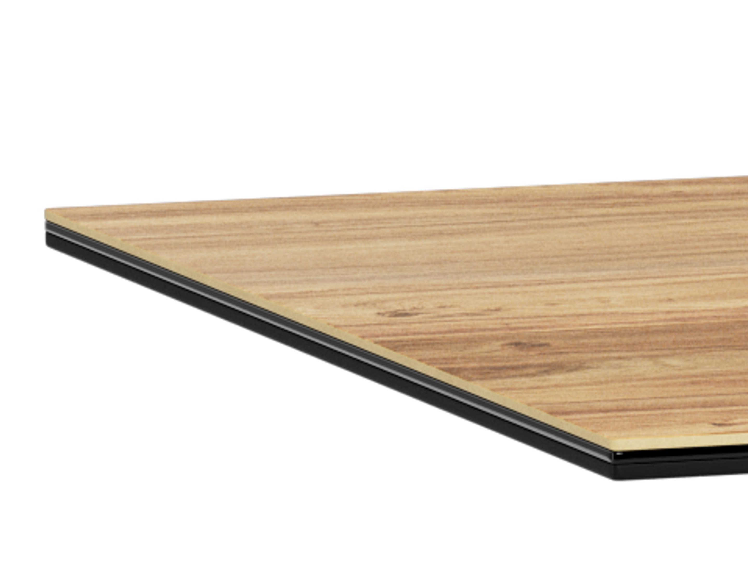Table Norsica 446 (Wild oak + Black)