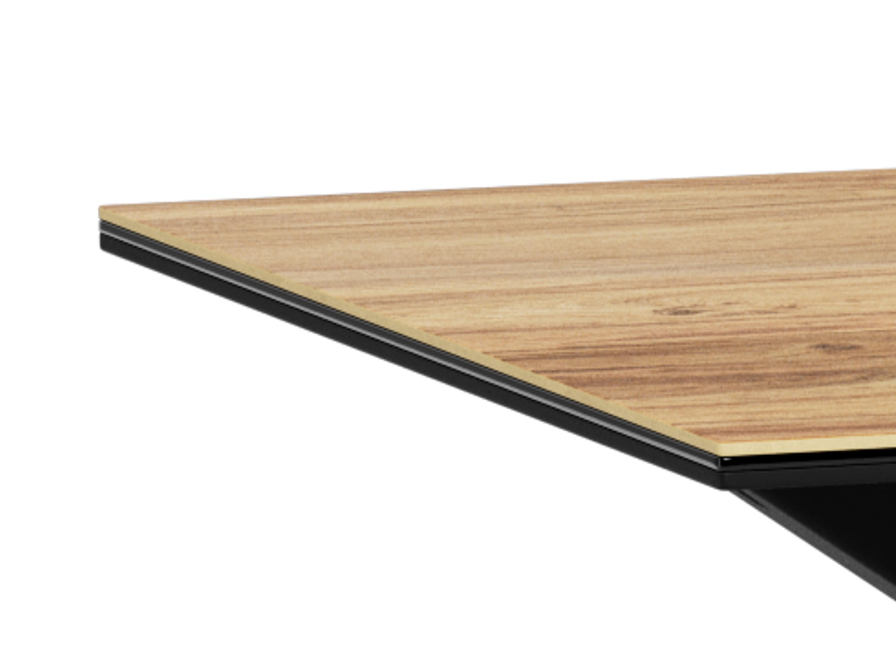 Table Norsica 918 (Wild oak + Black)