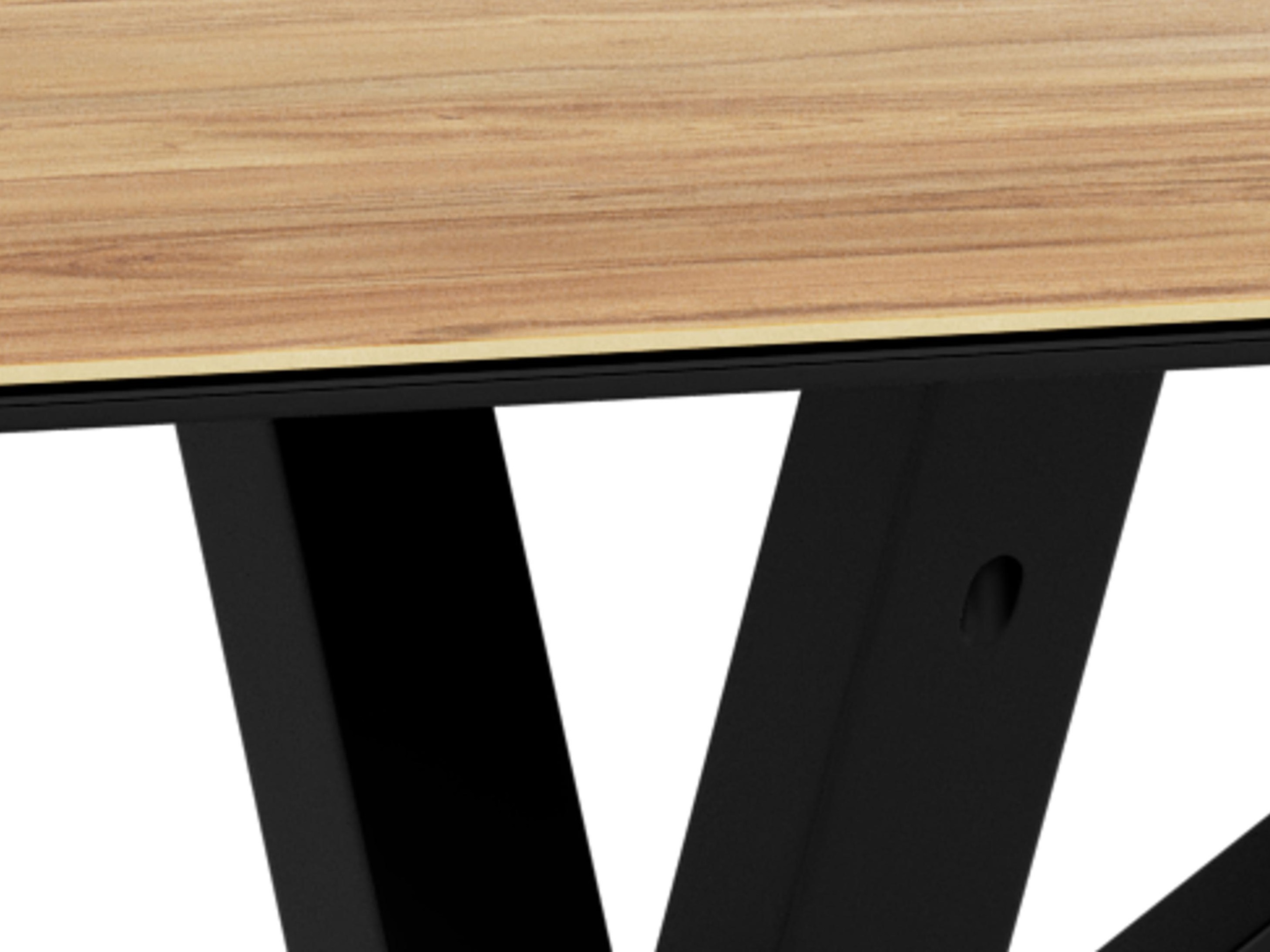 Table Norsica 918 (Wild oak + Black)