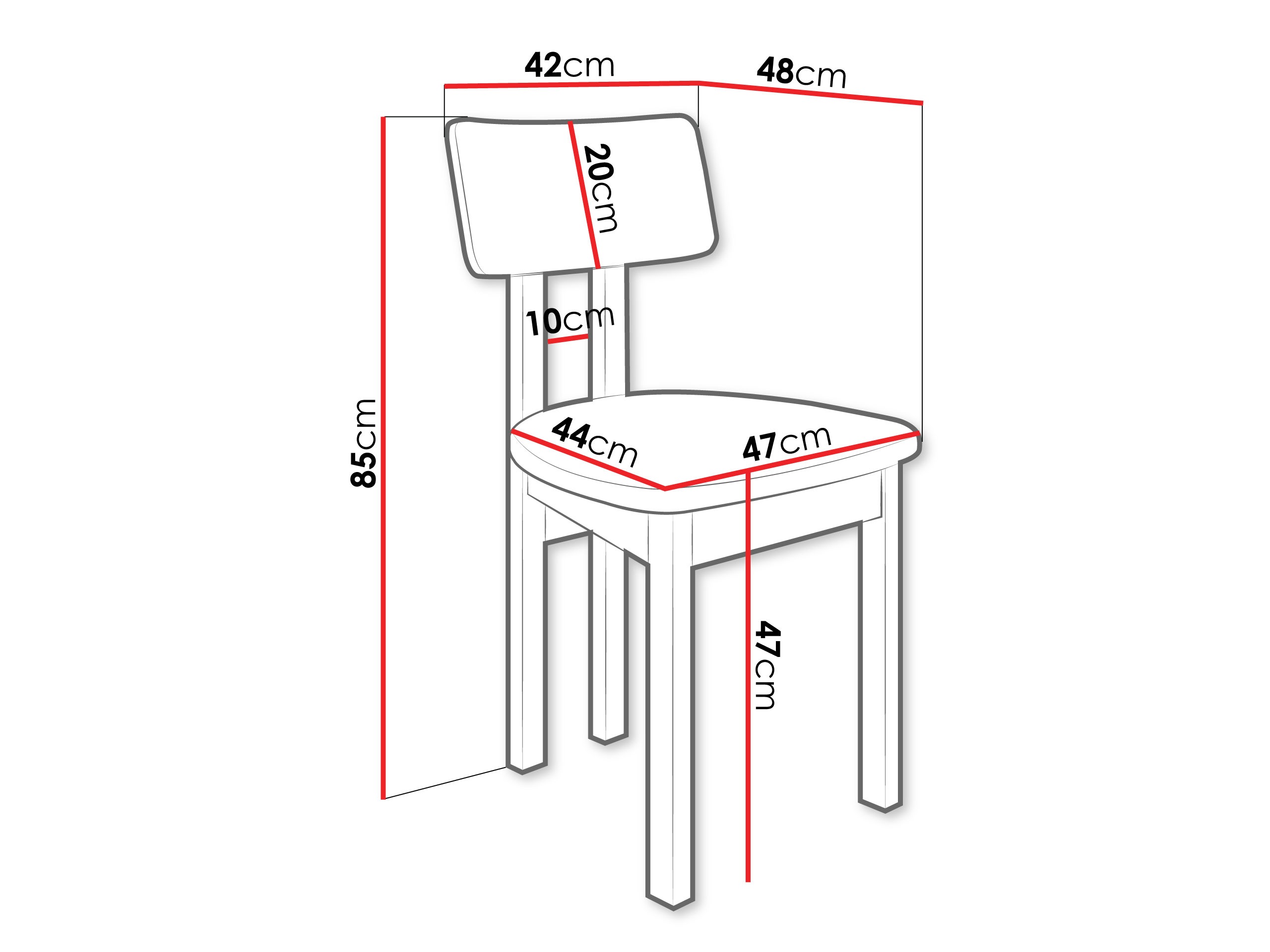 Chair Victorville 382 (Walnut)