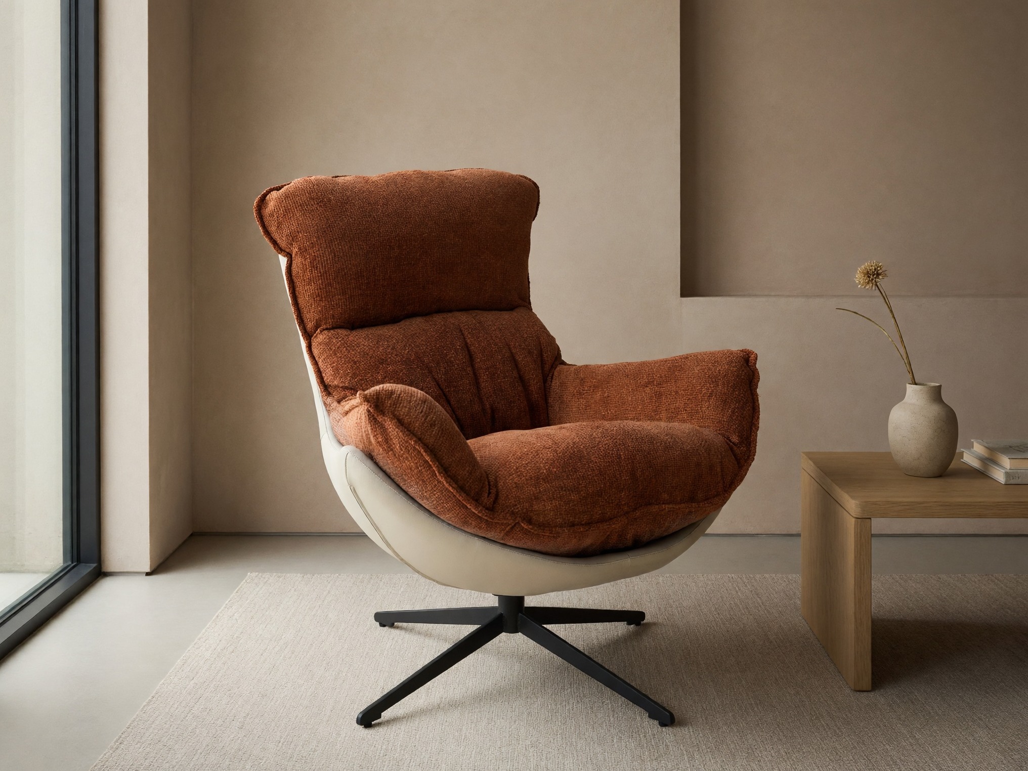 Armchair Houston 1846 (Cinnamon)