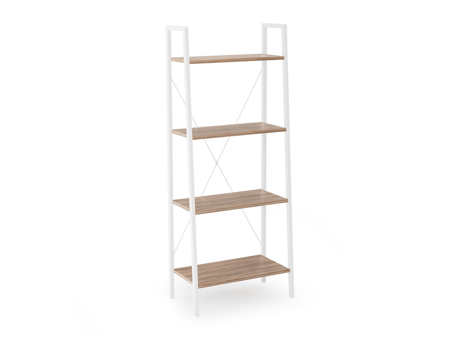 Bookcase Houston 1890 (Sonoma oak + White)