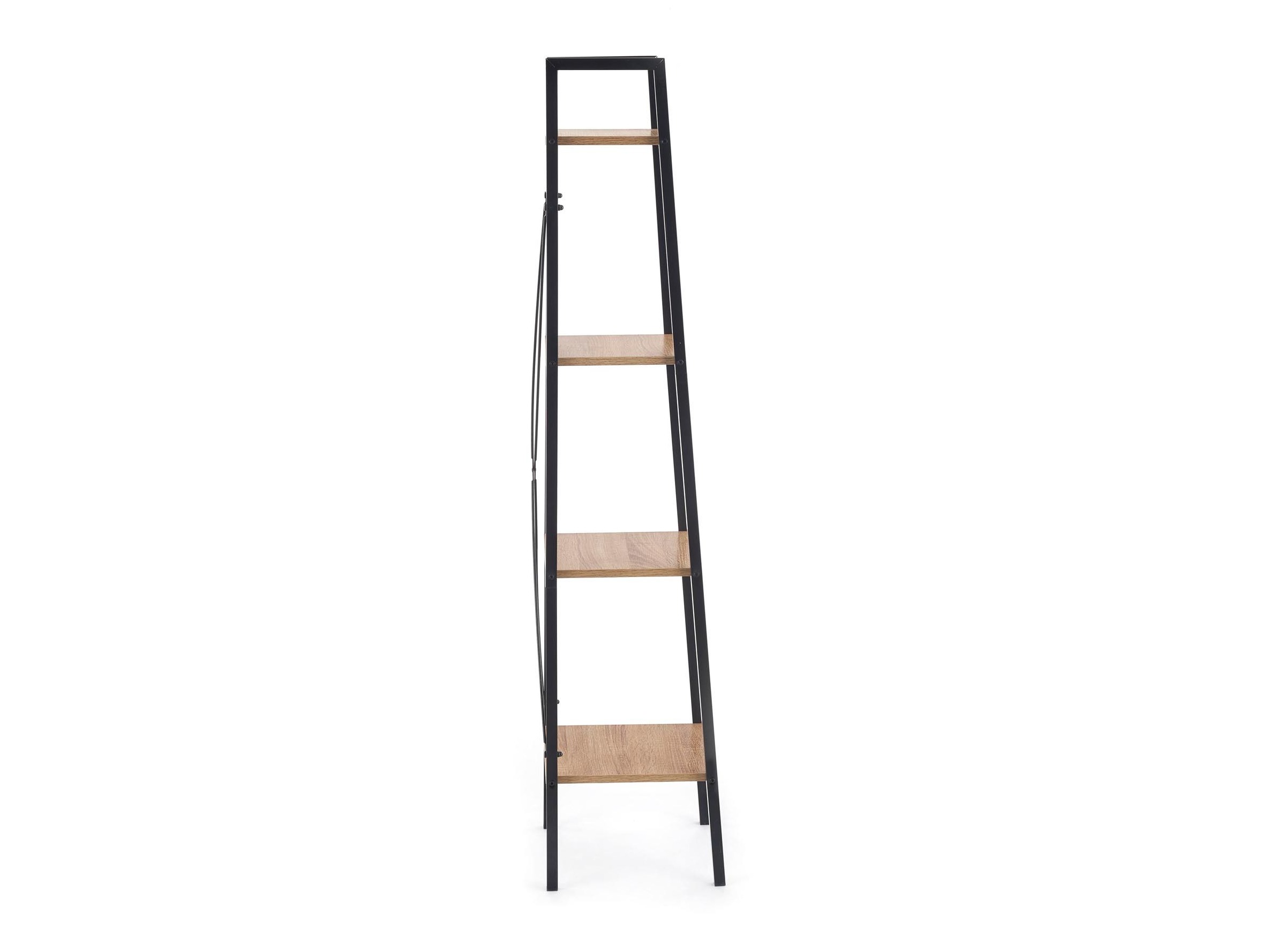 Bookcase Houston 1891 (Sonoma oak + Black)