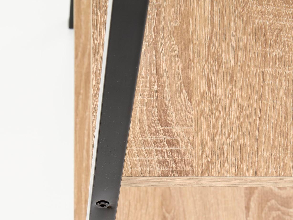 Bookcase Houston 1891 (Sonoma oak + Black)