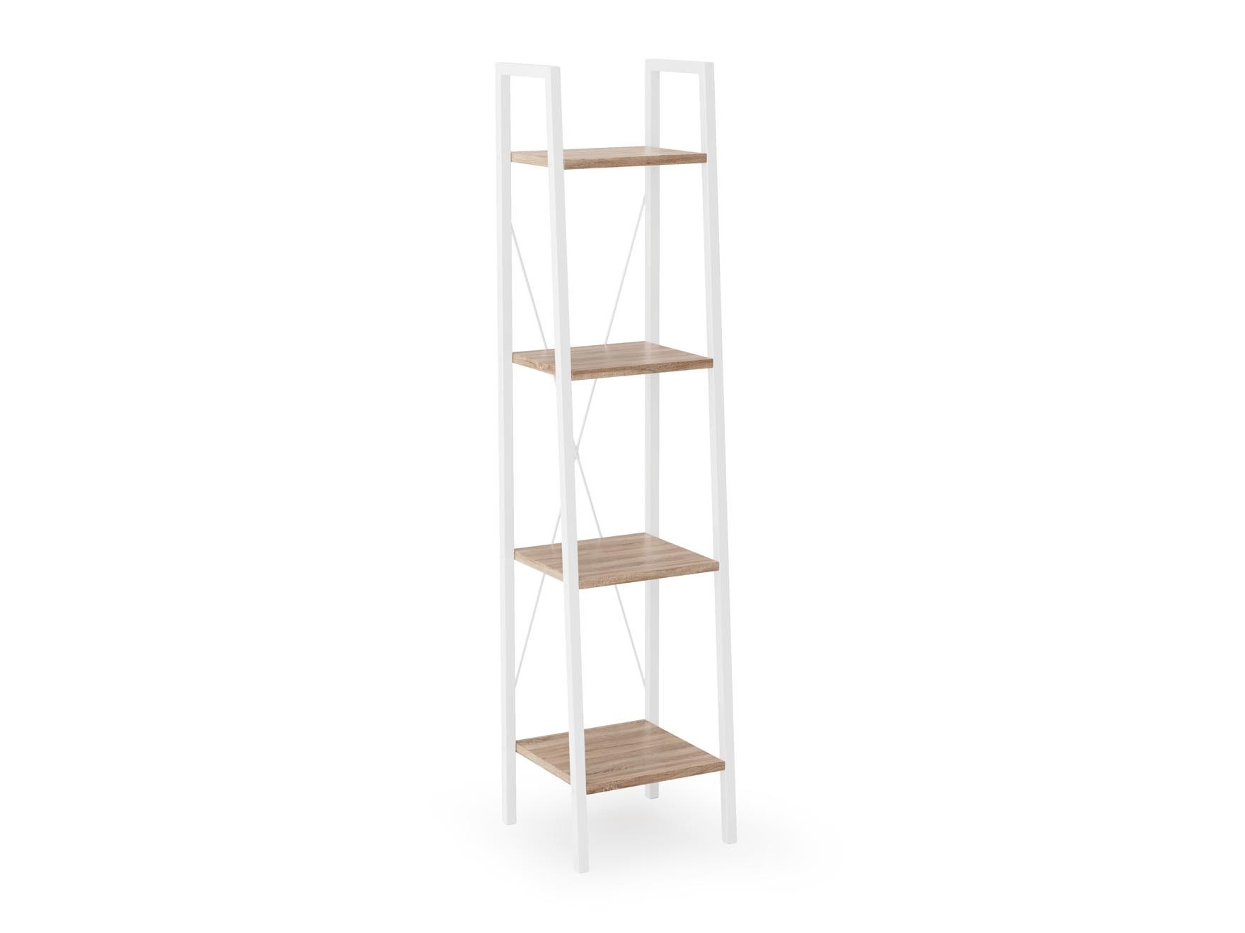 Bookcase Houston 1891 (Sonoma oak + White)